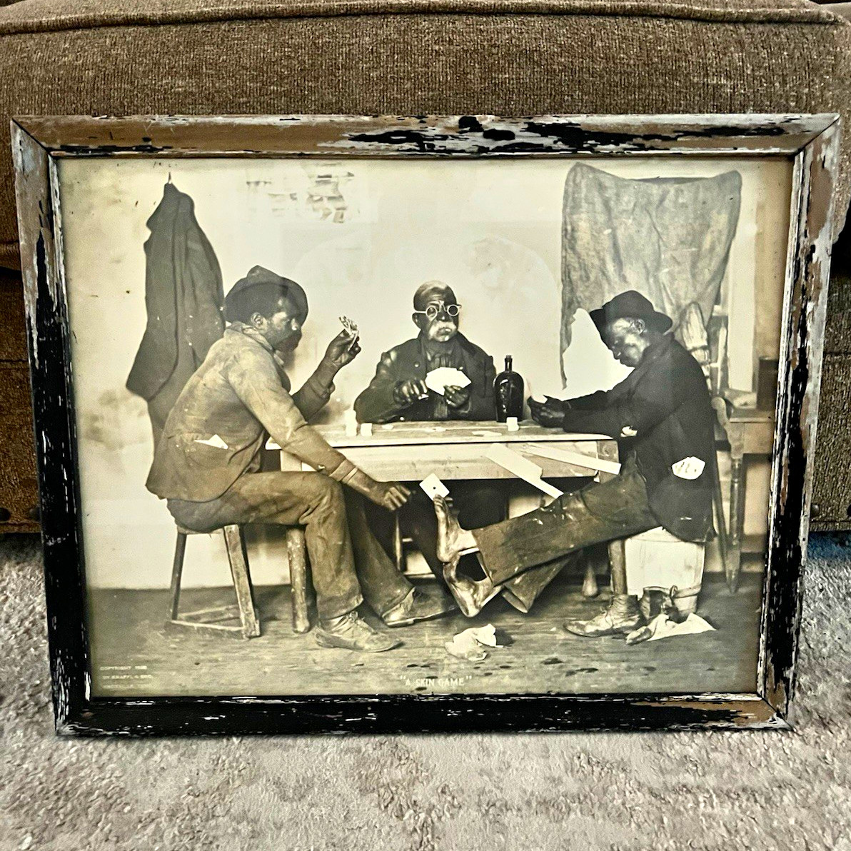 Antique Knaffl & Brother Photograph Print 1898 Copyright Framed 16x20 Antique Knaffl & Brother Photograph Print 1898 Copyright Framed 16x20