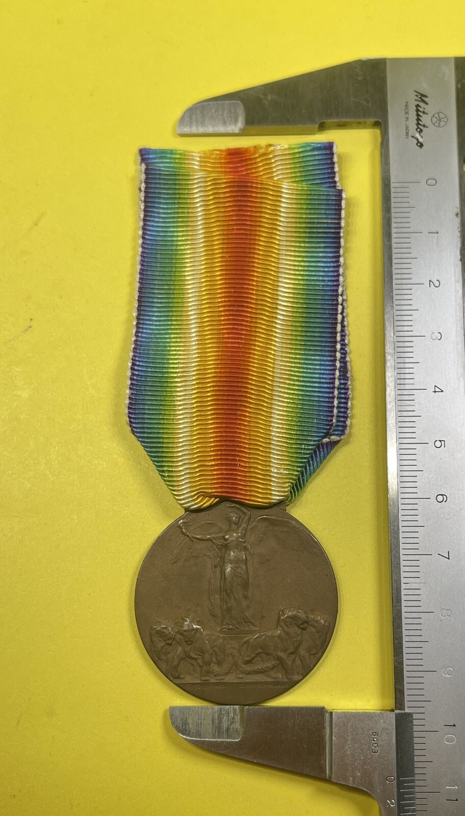 WWI Allied Victory Medal ITALY 1915-1918 WWI Allied Victory Medal ITALY 1915-1918