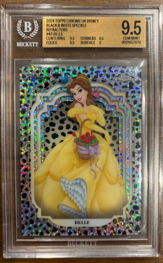 BELLE 2024 Topps Chrome Disney 101 Dalmatian inser /101 BGS 9.5