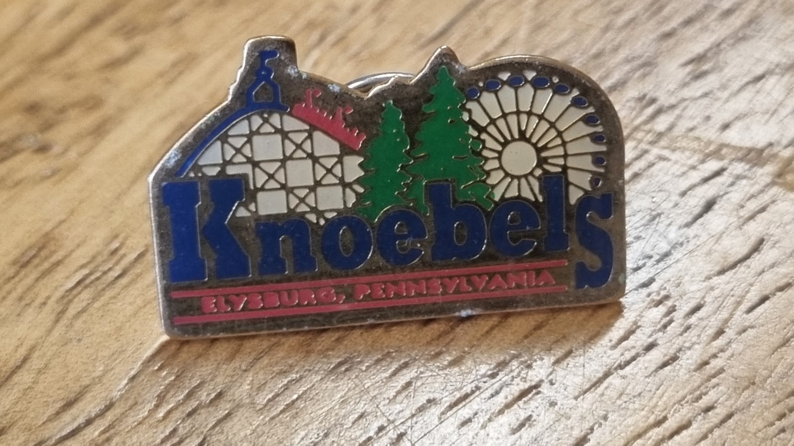 Knoebels Elysburg Pennsylvania Lapel Pin Vintage Amusement Park Knoebels Elysburg Pennsylvania Lapel Pin Vintage Amusement Park