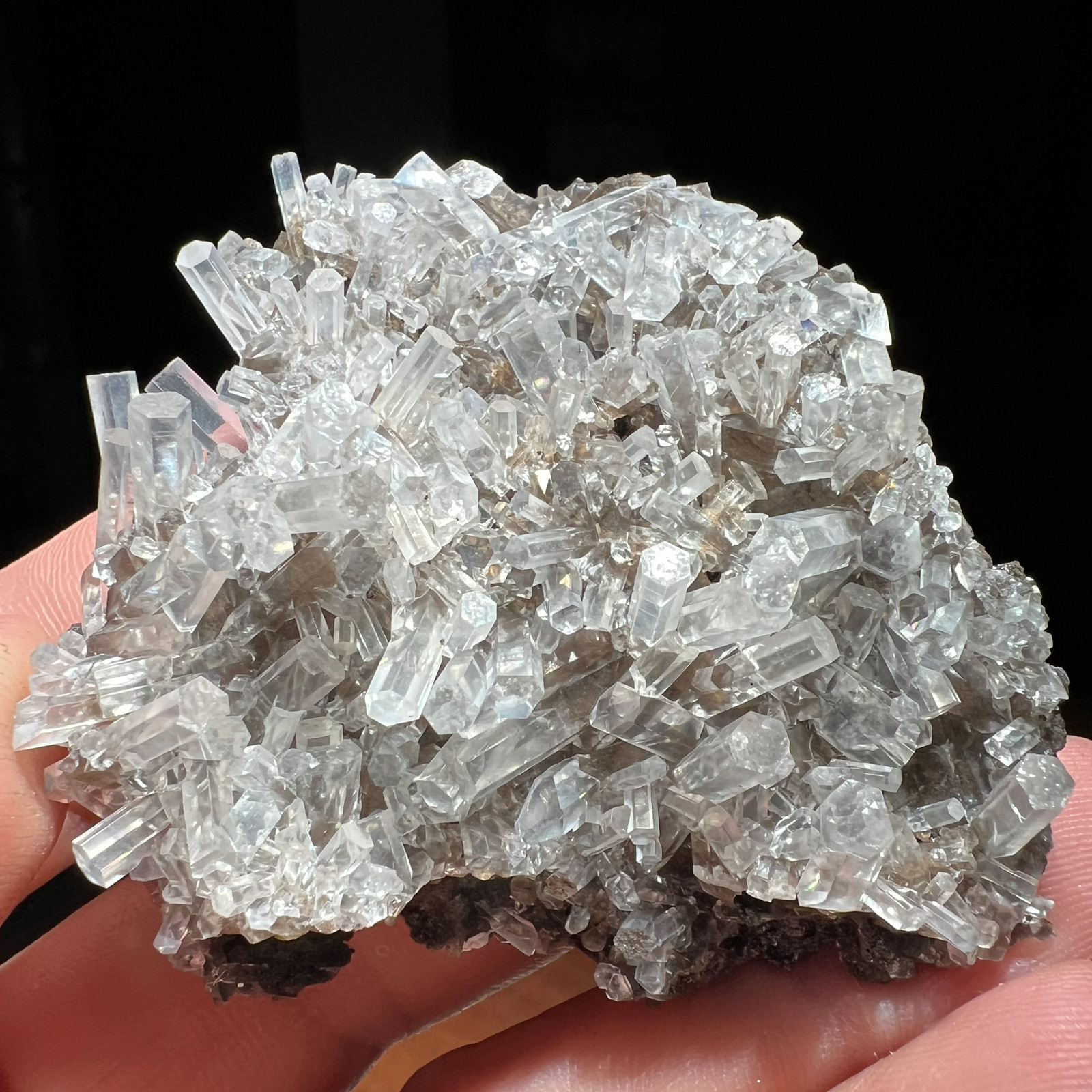 Columnar Calcite from Xia Yang Mine, Fujian, China - 5.5 x 5.0 x 2.3 cm Columnar Calcite from Xia Yang Mine, Fujian, China - 5.5 x 5.0 x 2.3 cm
