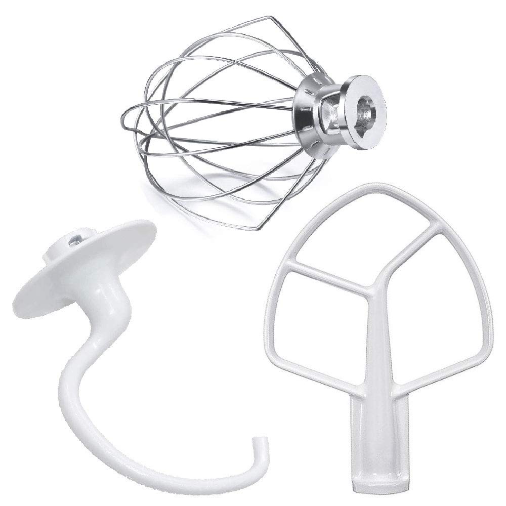 Kitchen Mixers Accessories 3-Piece Including K5AB Coated Flat 5QT Kitchen Mixers Accessories 3-Piece Including K5AB Coated Flat 5QT