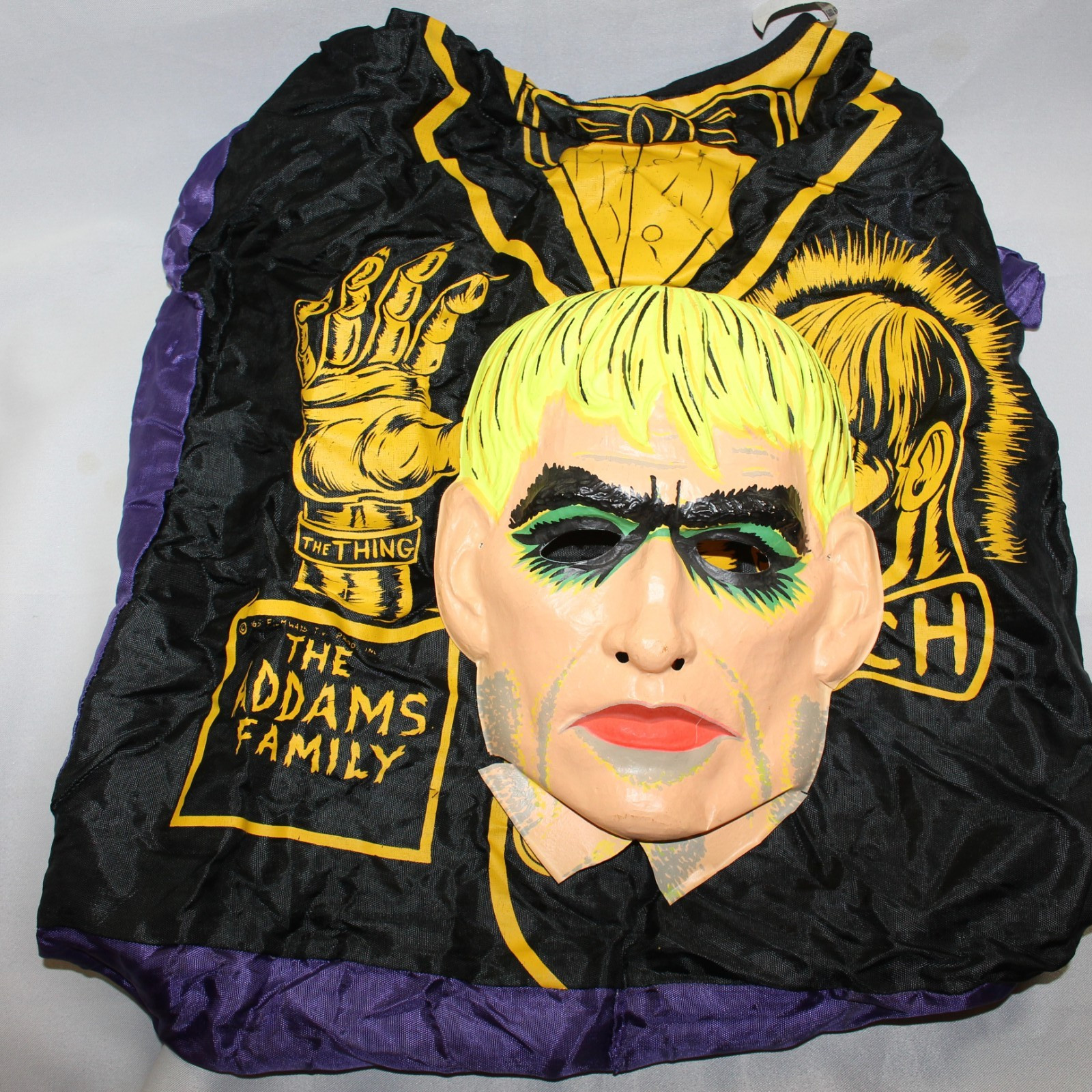 VTG Addams Family LURCH Halloween Costume and Mask Ben Cooper Large VTG Addams Family LURCH Halloween Costume and Mask Ben Cooper Large