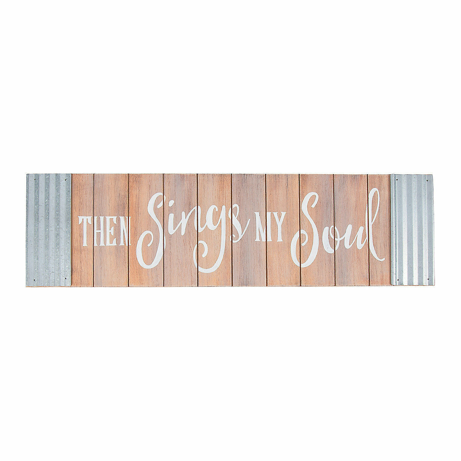 Then Sings My Soul Wall Sign, All Seasons, Home Decor, Wall Decor, 1 Piece