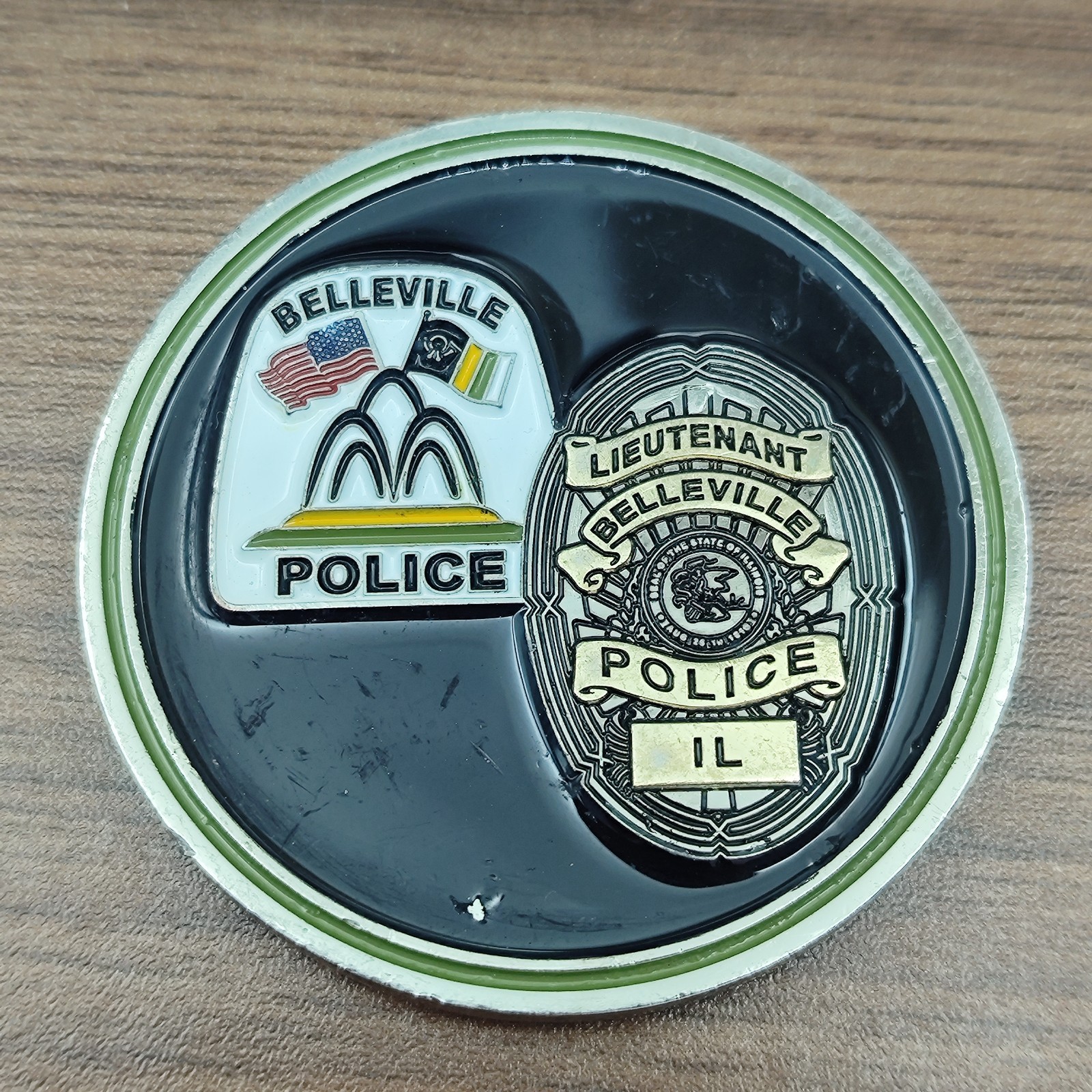 Belleville Police Challenge Coin