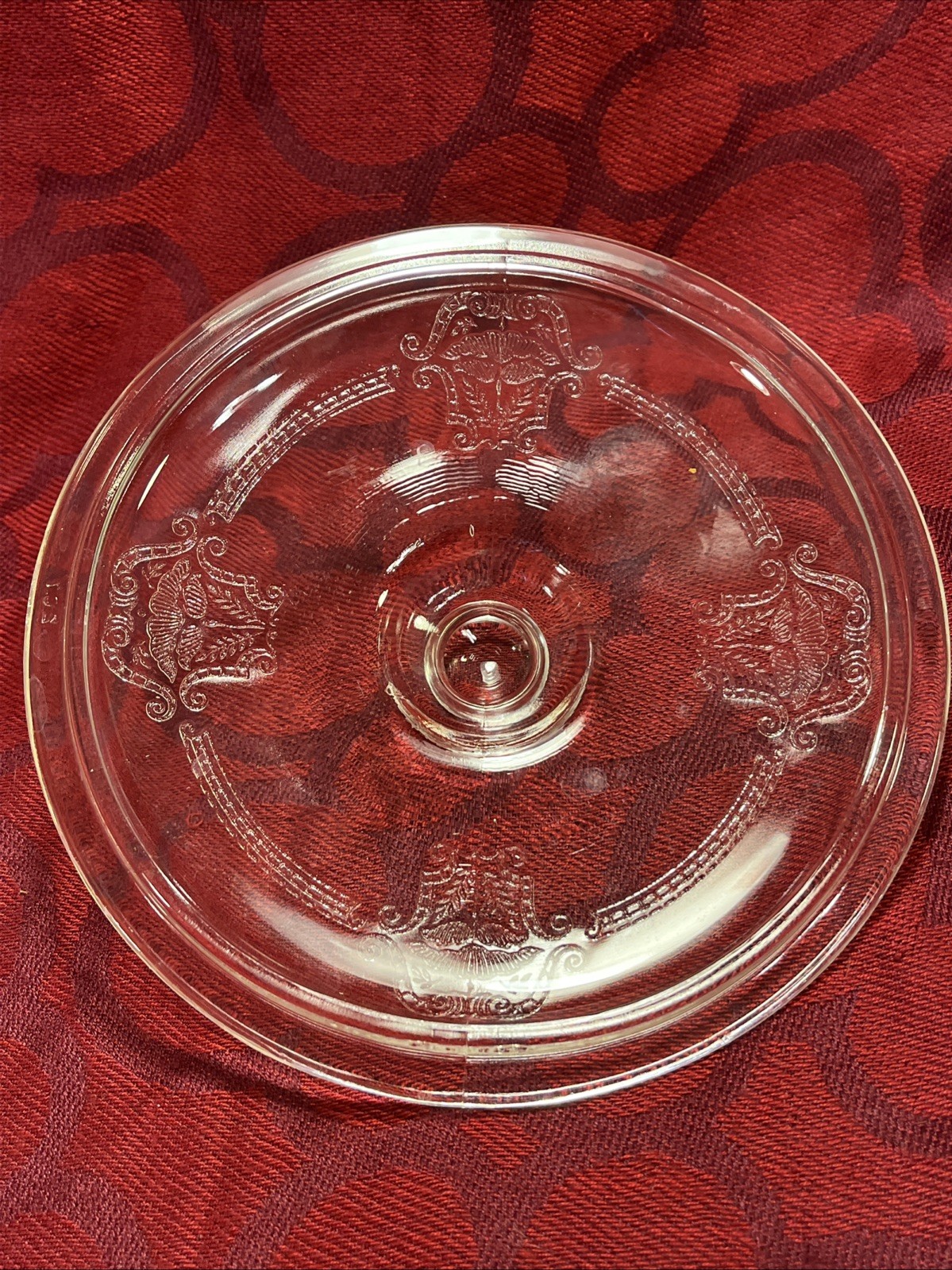 VINTAGE GLASBAKE Lid 207 Lid Only -- 7” -- -- 9361 VINTAGE GLASBAKE Lid 207 Lid Only -- 7” -- -- 9361