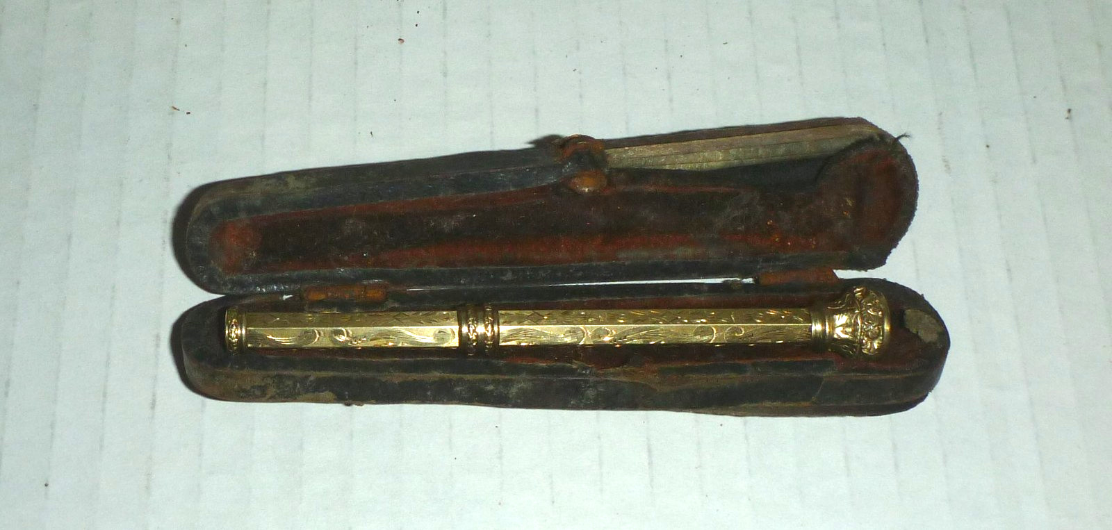 ANTIQUE JEWELED GOLD FILLED 4\ ANTIQUE JEWELED GOLD FILLED 4\
