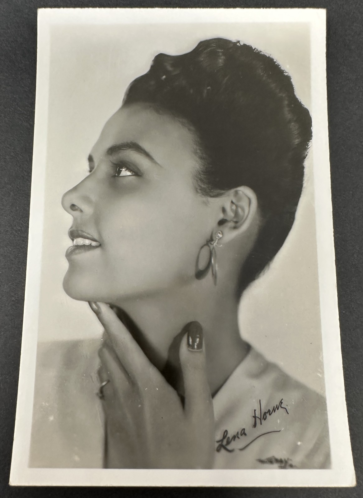 Vintage RPPC Real Photo Postcard Lena Horne Vintage RPPC Real Photo Postcard Lena Horne