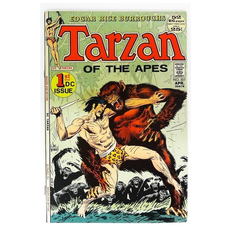 Tarzan (1972 series) #207 in Very Fine condition. DC comics [o{