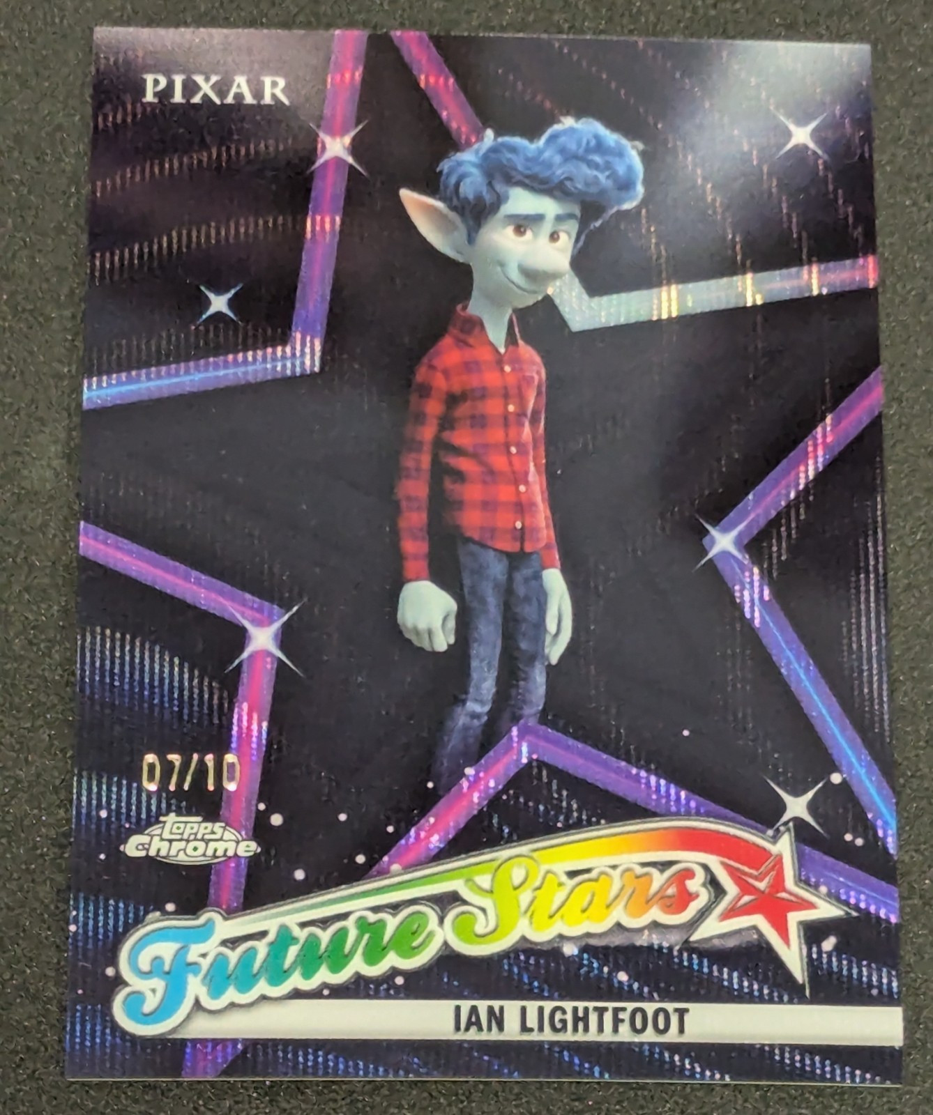 2024 Topps Chrome Disney Ian Lightfoot Future Stars Black Wave /10 #FS-5