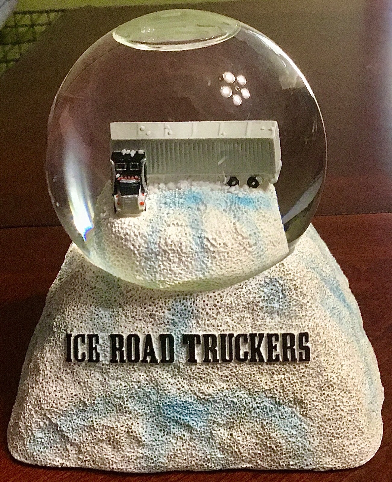 History Channel Ice Road Truckers Snow Globe TV Show - Very Limited - Ships Free