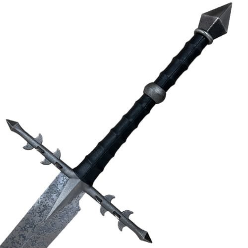 Hand Forged Carbon Steel Fantasy Battle Sword, NazGul Style Medieval Collectible Hand Forged Carbon Steel Fantasy Battle Sword, NazGul Style Medieval Collectible