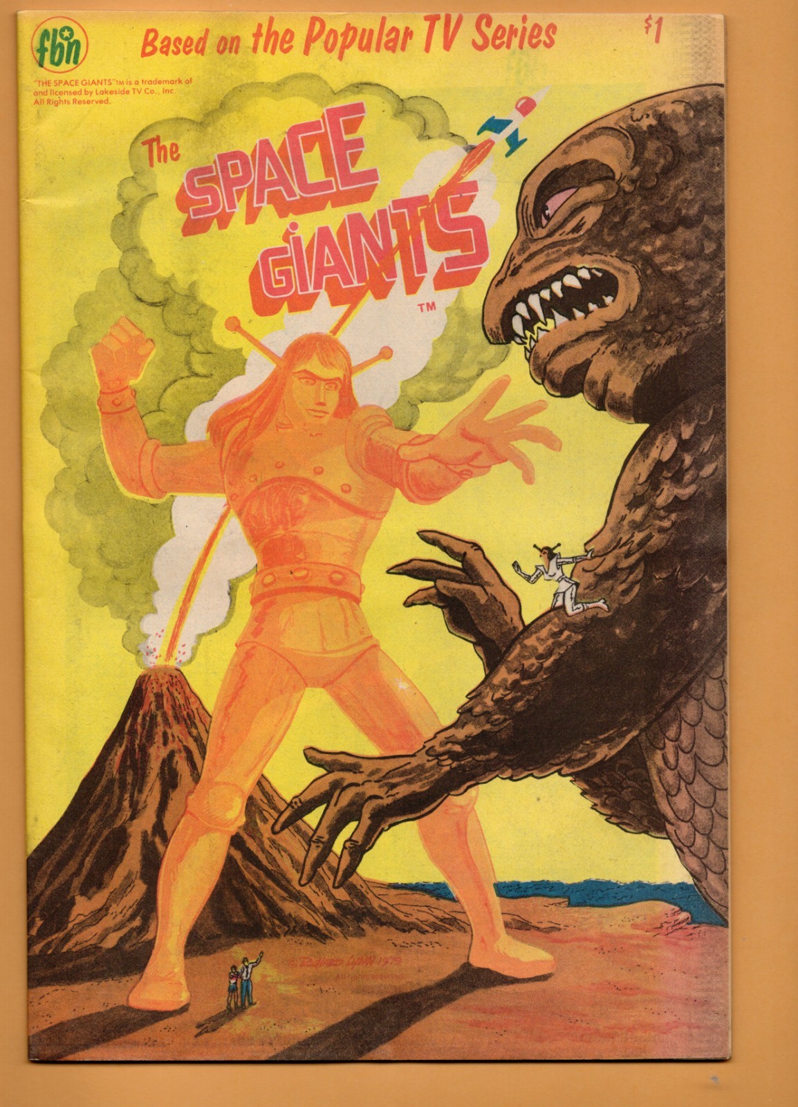SPACE GIANTS # 1 7.5 VERY FINE - SPACE GIANTS # 1 7.5 VERY FINE -