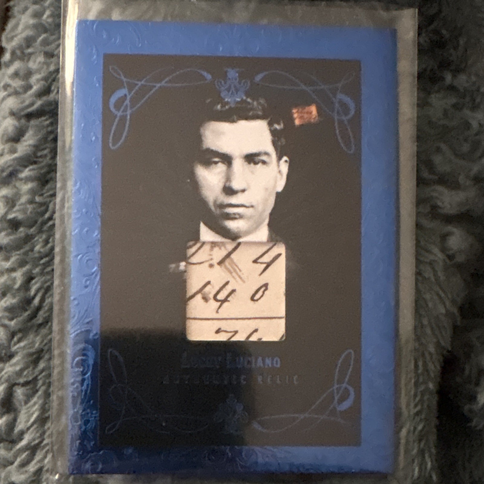 Lucky Luciano Hand Written Card Lucky Luciano Hand Written Card