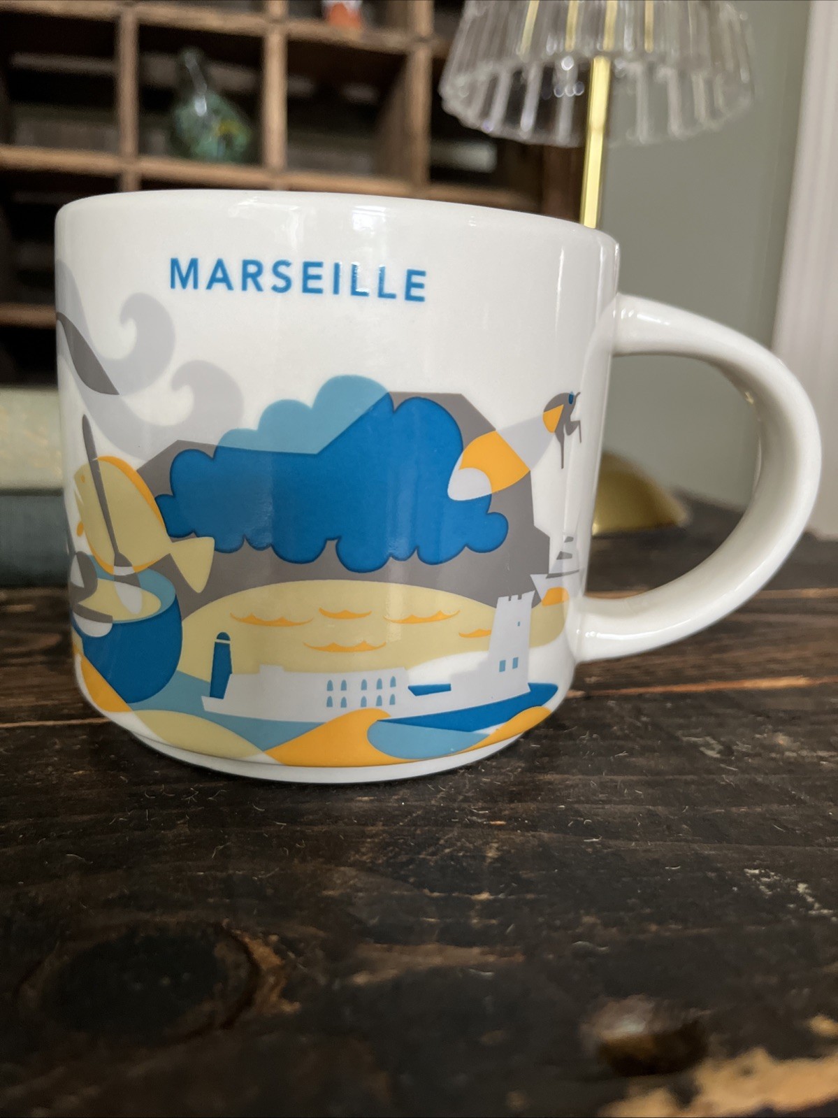 Starbucks Marseille France You Are Here Collection Coffee Mug Edition, 14oz 2022 Starbucks Marseille France You Are Here Collection Coffee Mug Edition, 14oz 2022