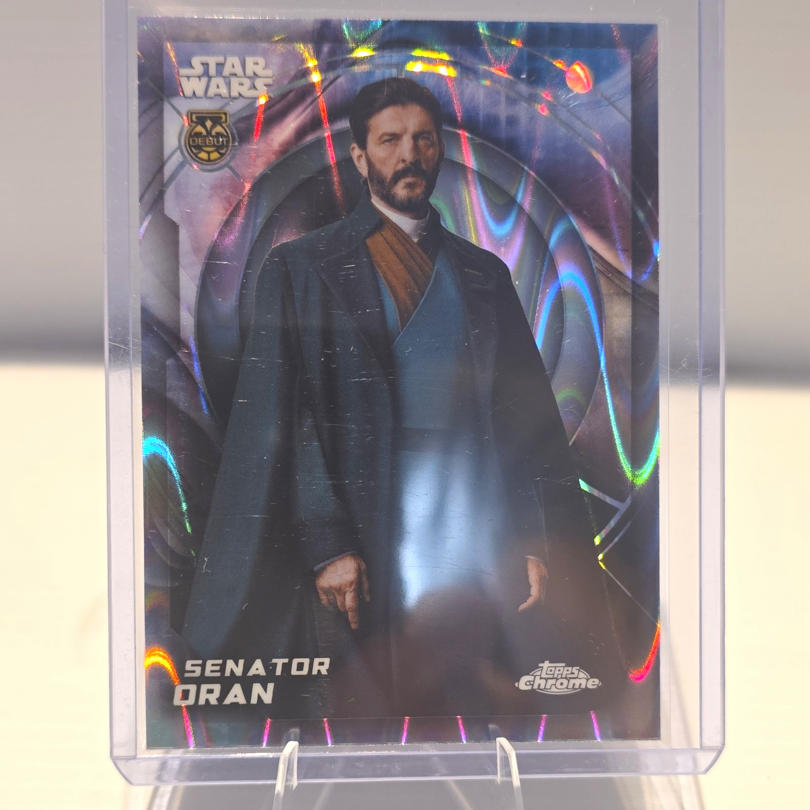 Topps 2024 Topps Chrome Star Wars Andor Senator Oran #41 Non-Sport Card Topps 2024 Topps Chrome Star Wars Andor Senator Oran #41 Non-Sport Card