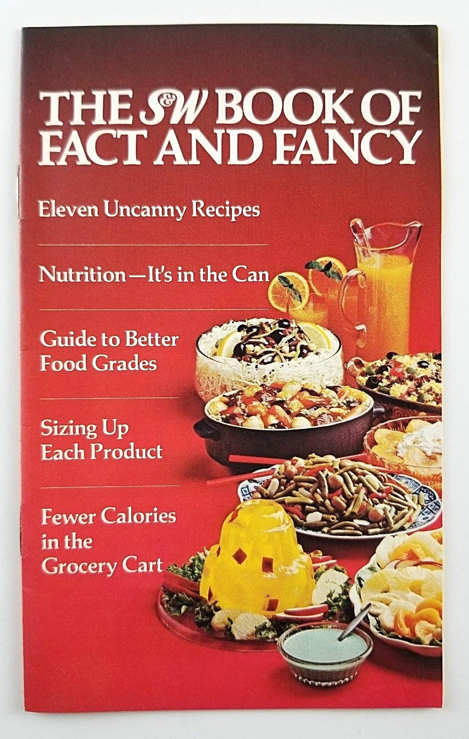 The Sussman And Wormser Book Of Fact And Fancy Advertising Recipe Booklet
