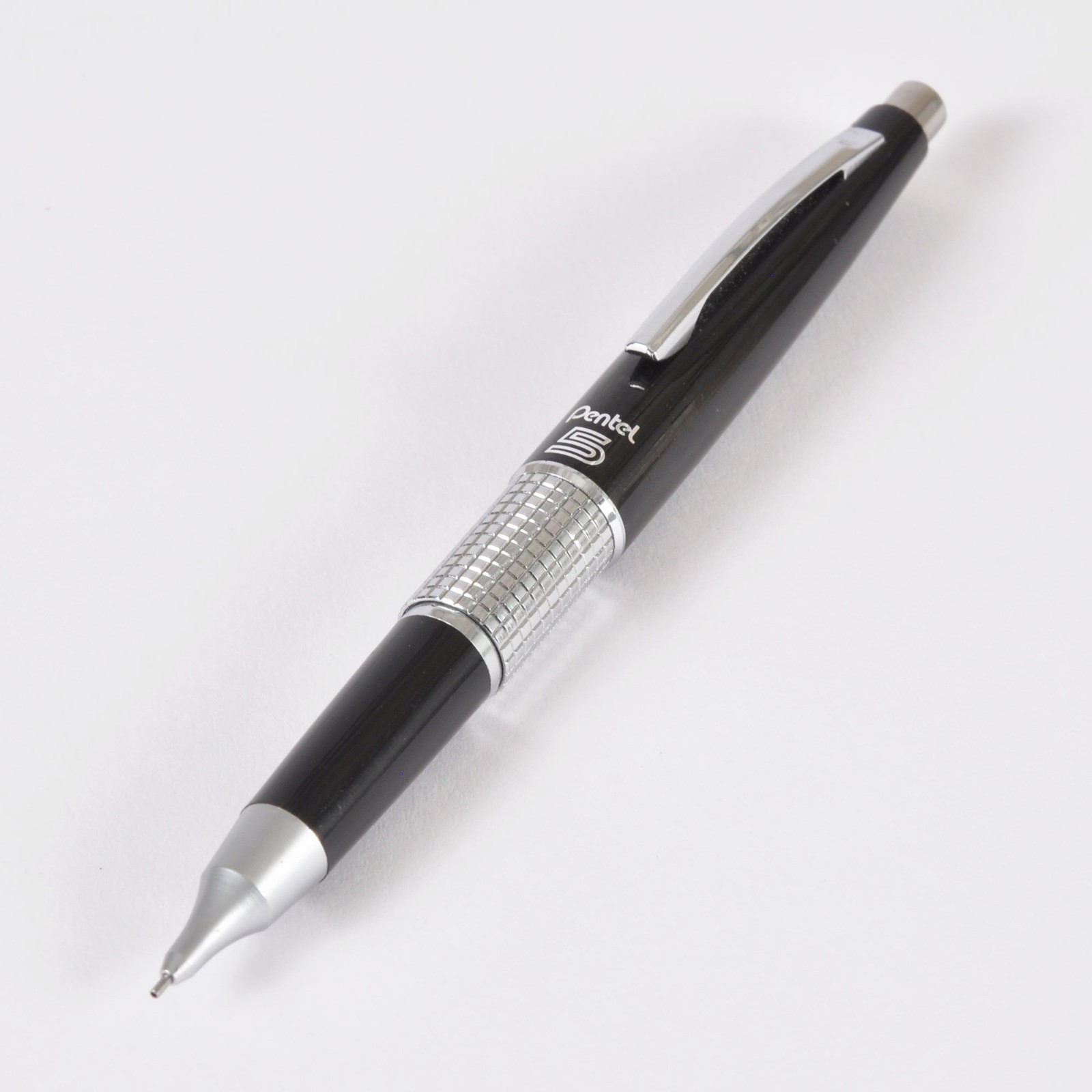 Vintage Pentel 5 Mechanical Pencil 0.5mm Japan w/ Super HB Leads & Refills Vintage Pentel 5 Mechanical Pencil 0.5mm Japan w/ Super HB Leads & Refills