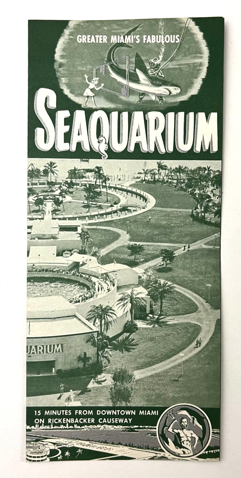 1950s Miami Florida Seaquarium Marine Theme Park Vintage Travel Brochure 1950s Miami Florida Seaquarium Marine Theme Park Vintage Travel Brochure