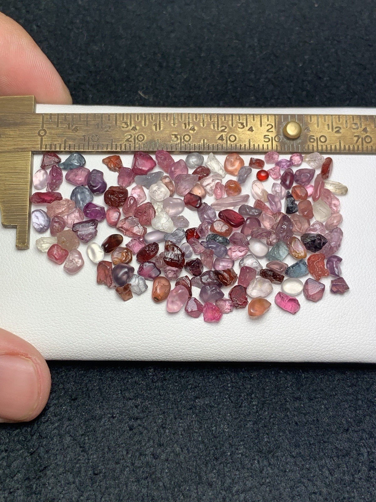56.55 Carats Beautiful Natural Mix Colour Facet Rough Spinel From Burma 56.55 Carats Beautiful Natural Mix Colour Facet Rough Spinel From Burma