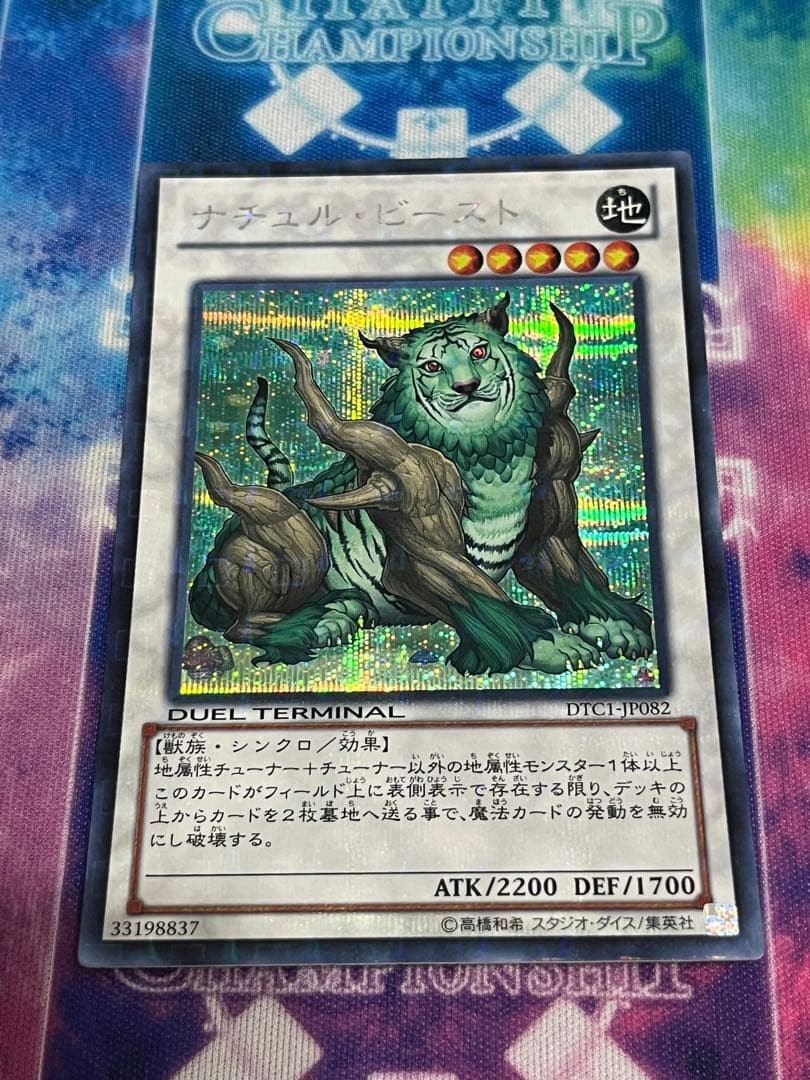 Yu-Gi-Oh Japanese Naturia Beast DTC1-JP082 Secret Rare Synchro