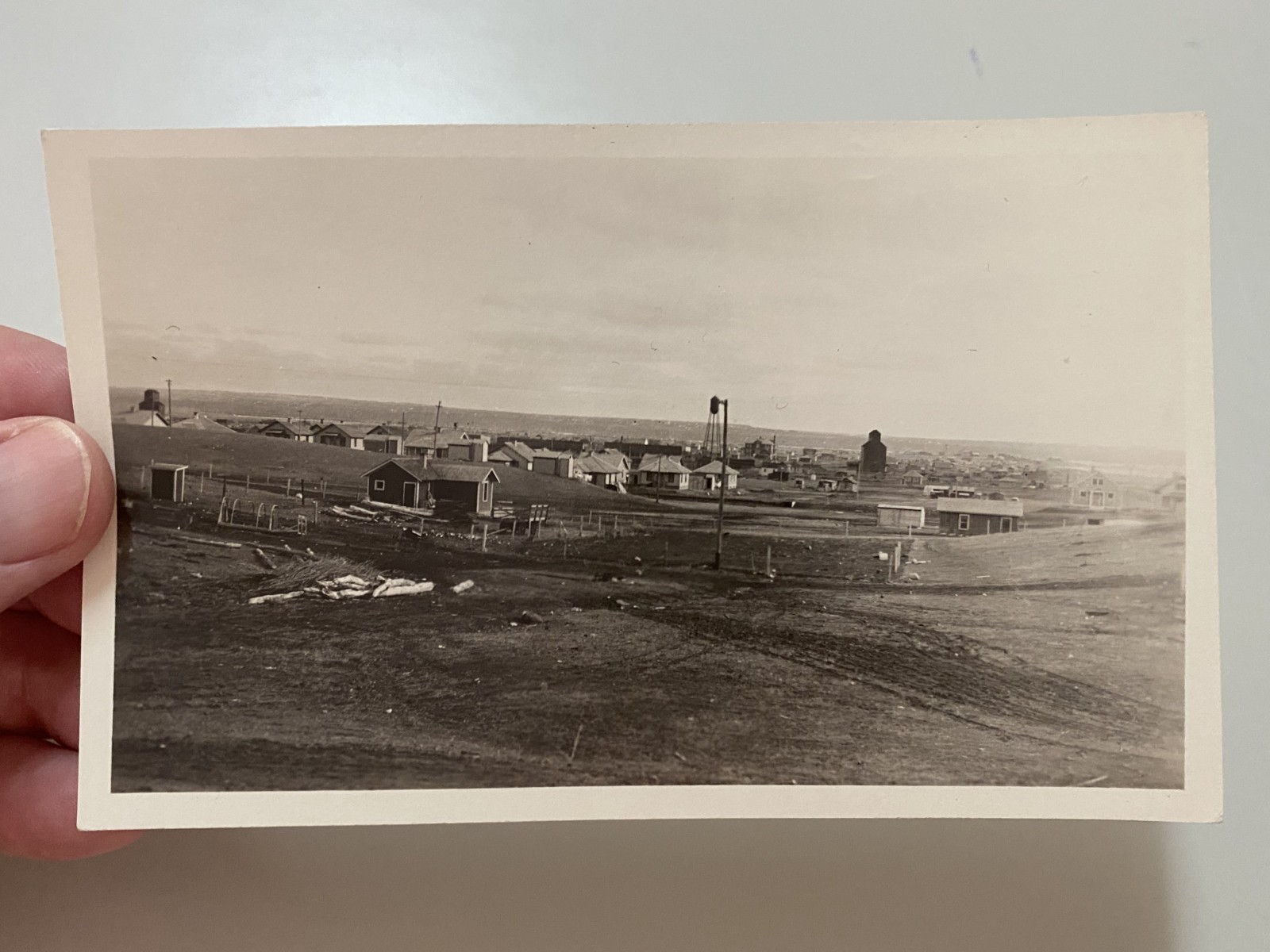 Terry Montana RPPC Postcard Prairie County Vtg Prairie Town View Houses 1910s Terry Montana RPPC Postcard Prairie County Vtg Prairie Town View Houses 1910s