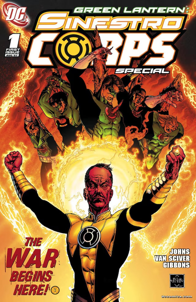 Green Lantern: the Sinestro Corps War Vol 1 and 2 (DC Comics 2008 June 2009)