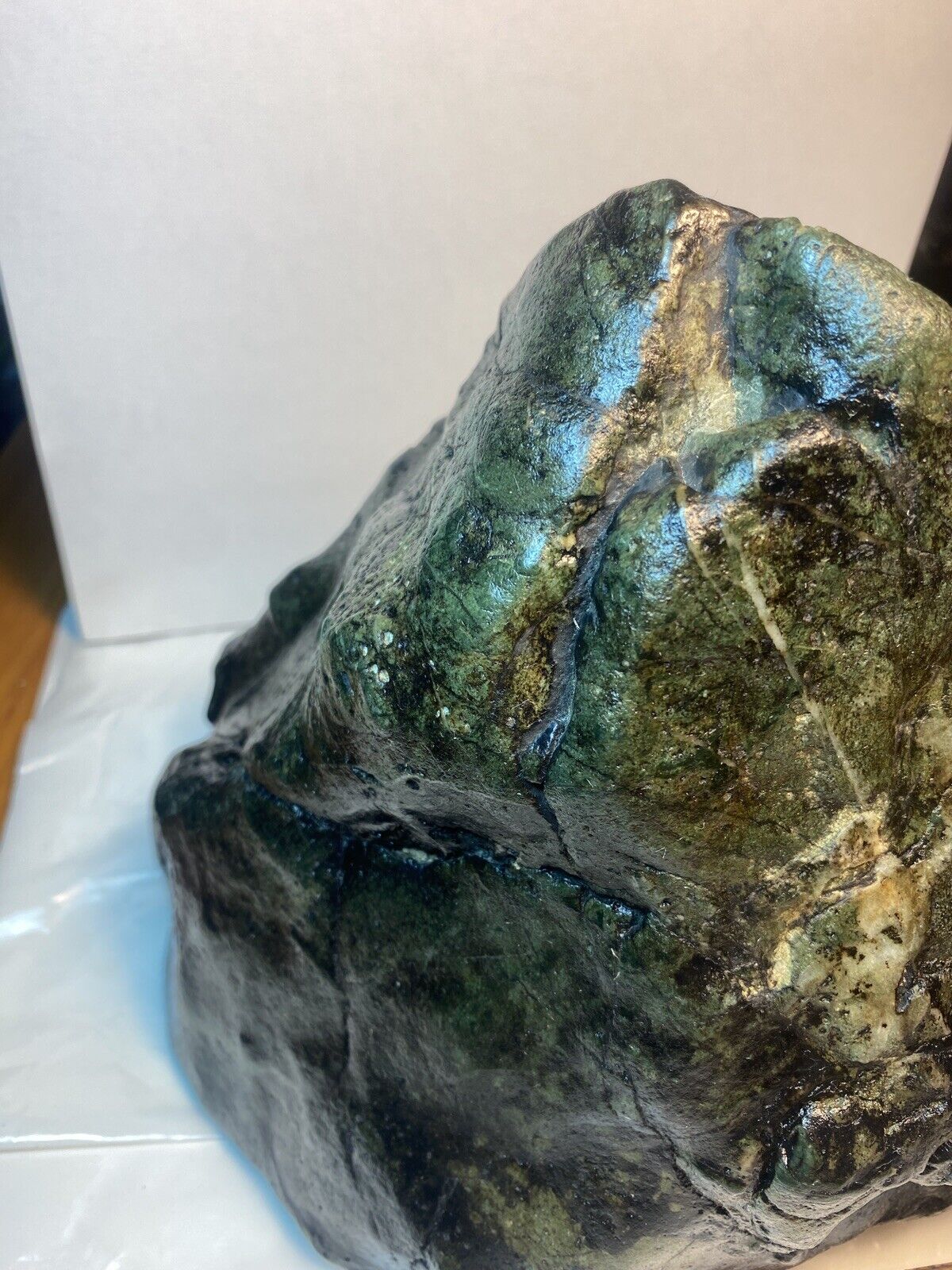 Super Large Rough Jade Boulder From The West Coast Whole Nodule 18+lbs