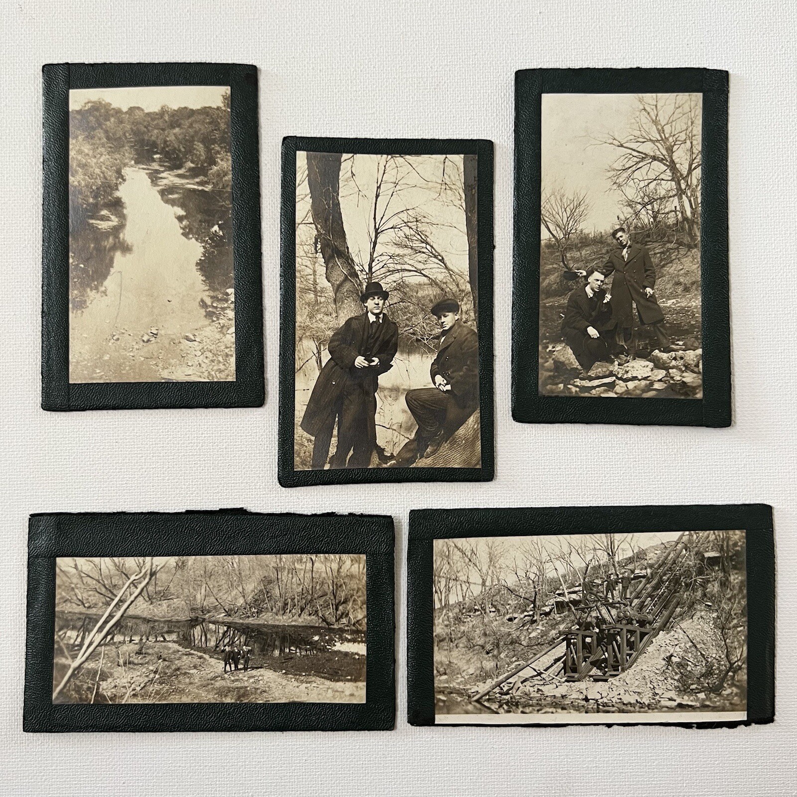 Antique Snapshot Photograph Lot Handsome Young Men Man Day Outside Findlay OH Antique Snapshot Photograph Lot Handsome Young Men Man Day Outside Findlay OH