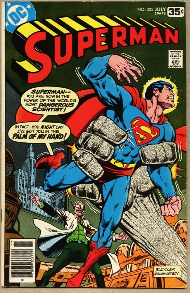Superman #325-1978 fn+ 6.5 Curt Swan 1st Blackrock III
