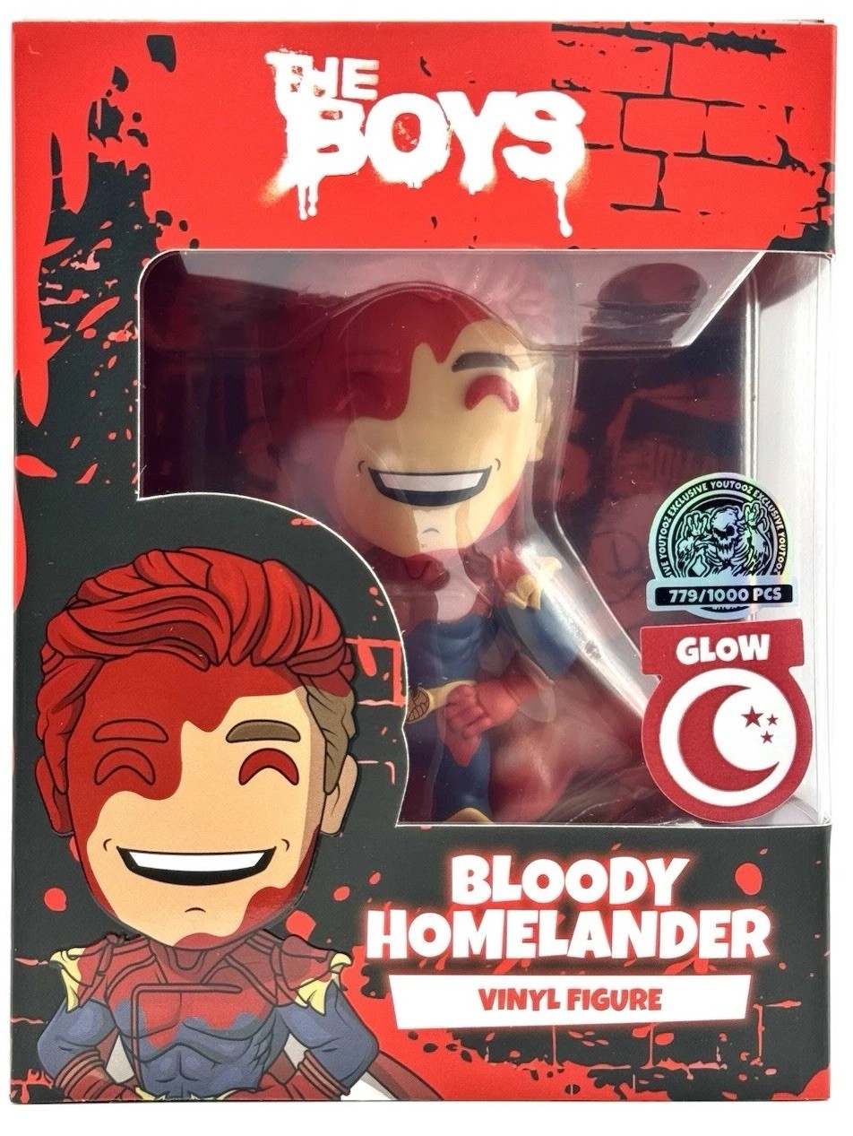 Bloody GLOW Homelander YOUTOOZ The Boys Convention LE 1000 pcs Bloody GLOW Homelander YOUTOOZ The Boys Convention LE 1000 pcs