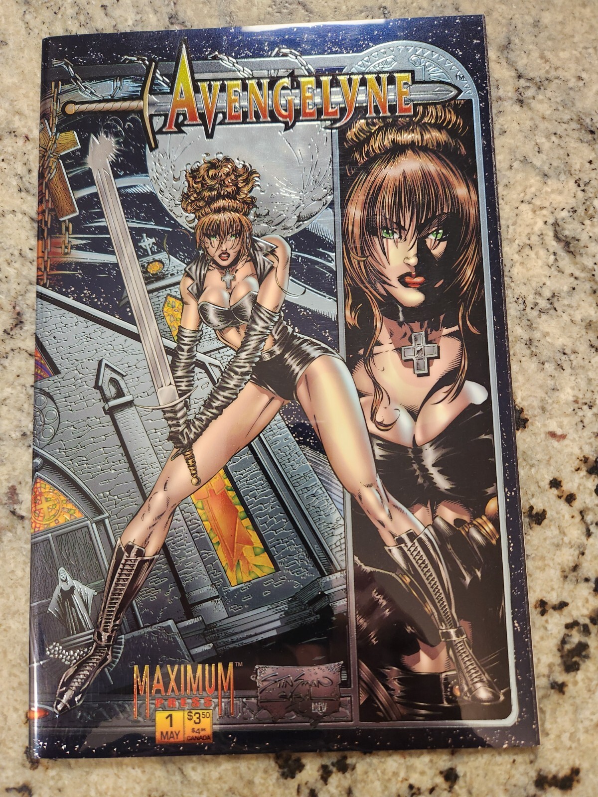 Avengelyne # 1, 1995, 1st Printing, NMT+ 9.8 RARE Glossy Ed. We Combine Ship