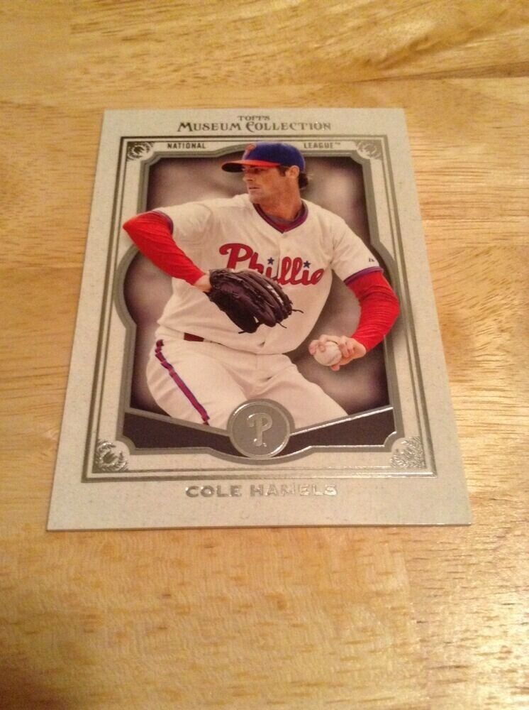 Cole Hamels Phillies 2013 Topps Museum Collection #40