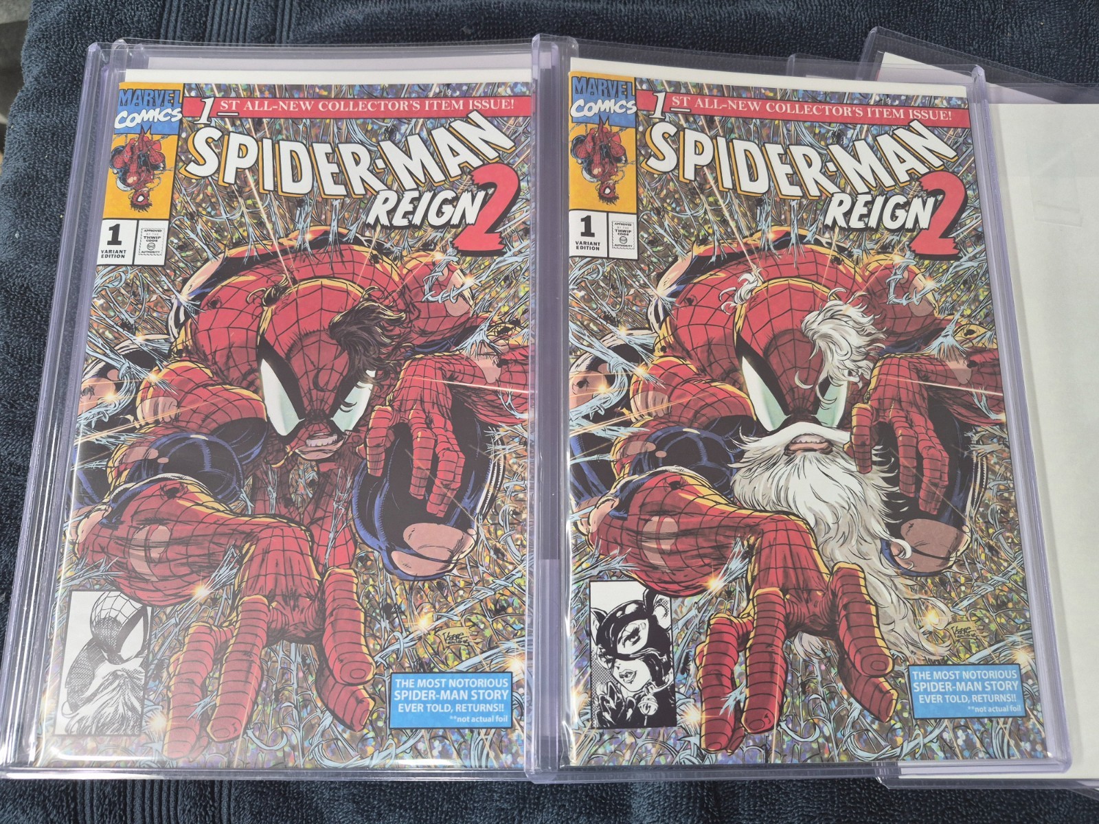 Spider-Man Reign 2 1 2x Variants Kaare Andrews $10 FLAT COMBINED SHIPPING Spider-Man Reign 2 1 2x Variants Kaare Andrews $10 FLAT COMBINED SHIPPING