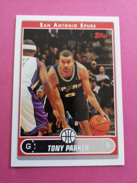 2006 Tony Parker NBA #151 Topps Basketball Card