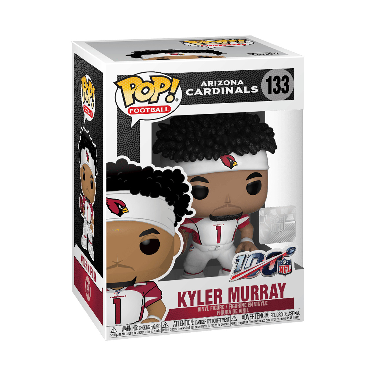 Funko Pop Football NFL Arizona Cardinals 133 Kyler Murray Vinyl Figure 42879