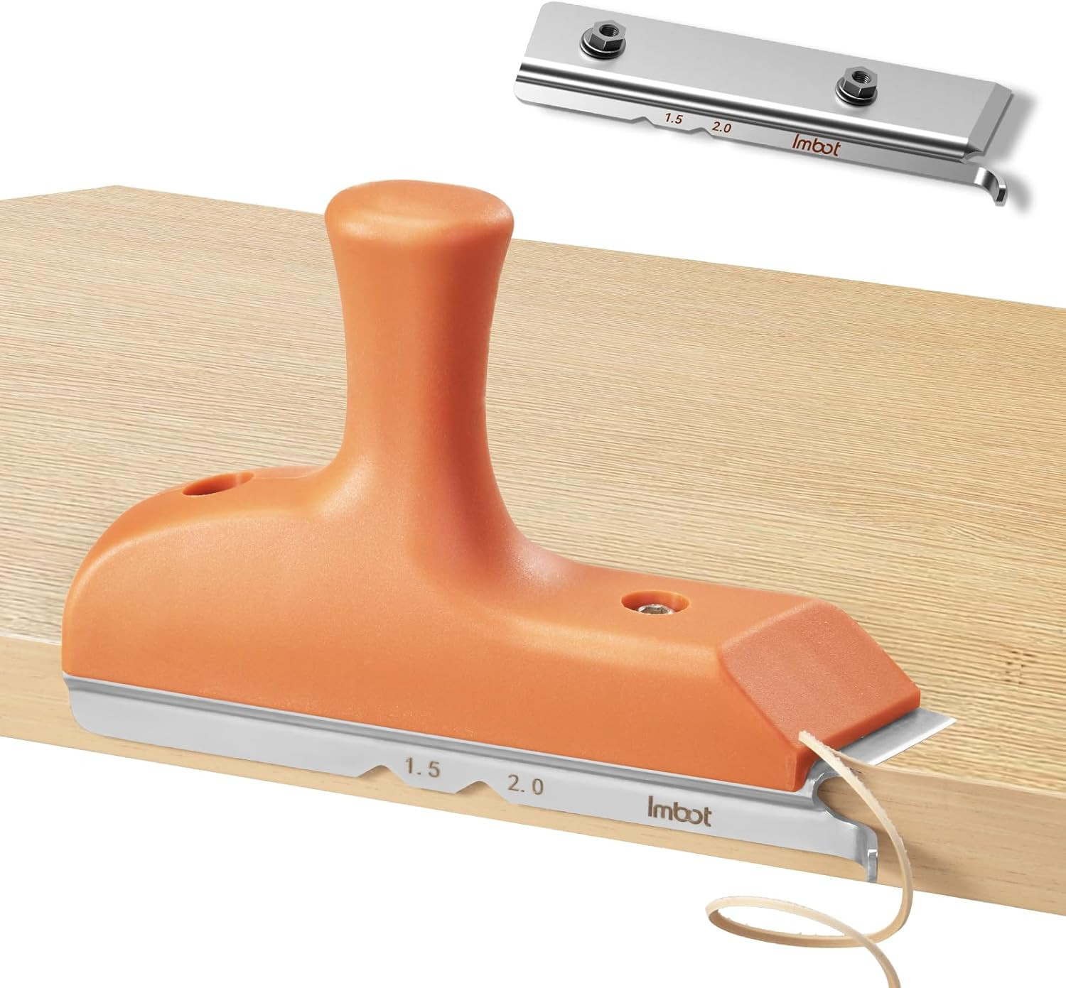 2-In-1 Edge Banding Trimmer, Edge Cutter for PVC ABS Melamine Veneer