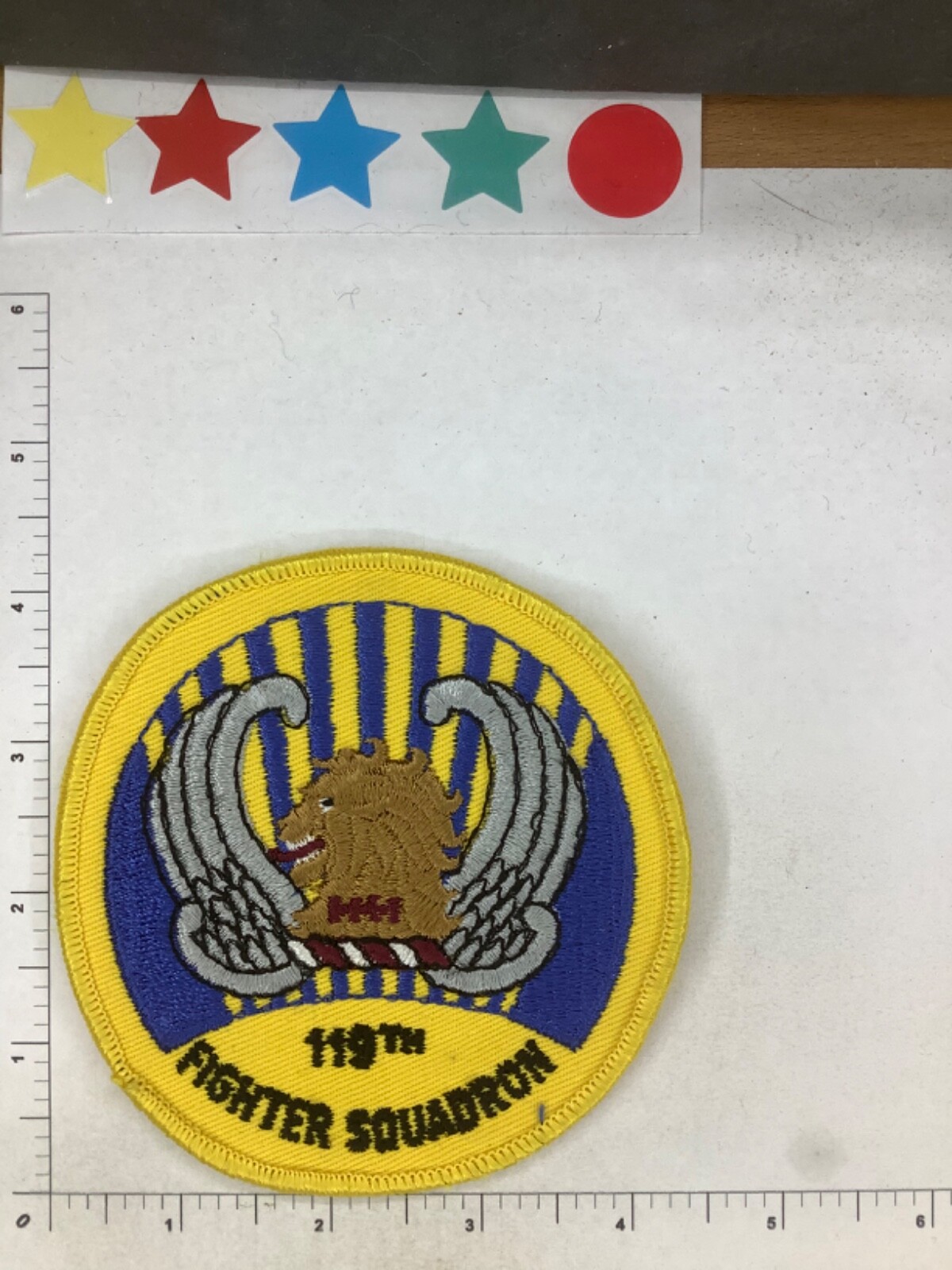 USAF F-4 119th FIGHTER SQUADRON PATCH USAF F-4 119th FIGHTER SQUADRON PATCH