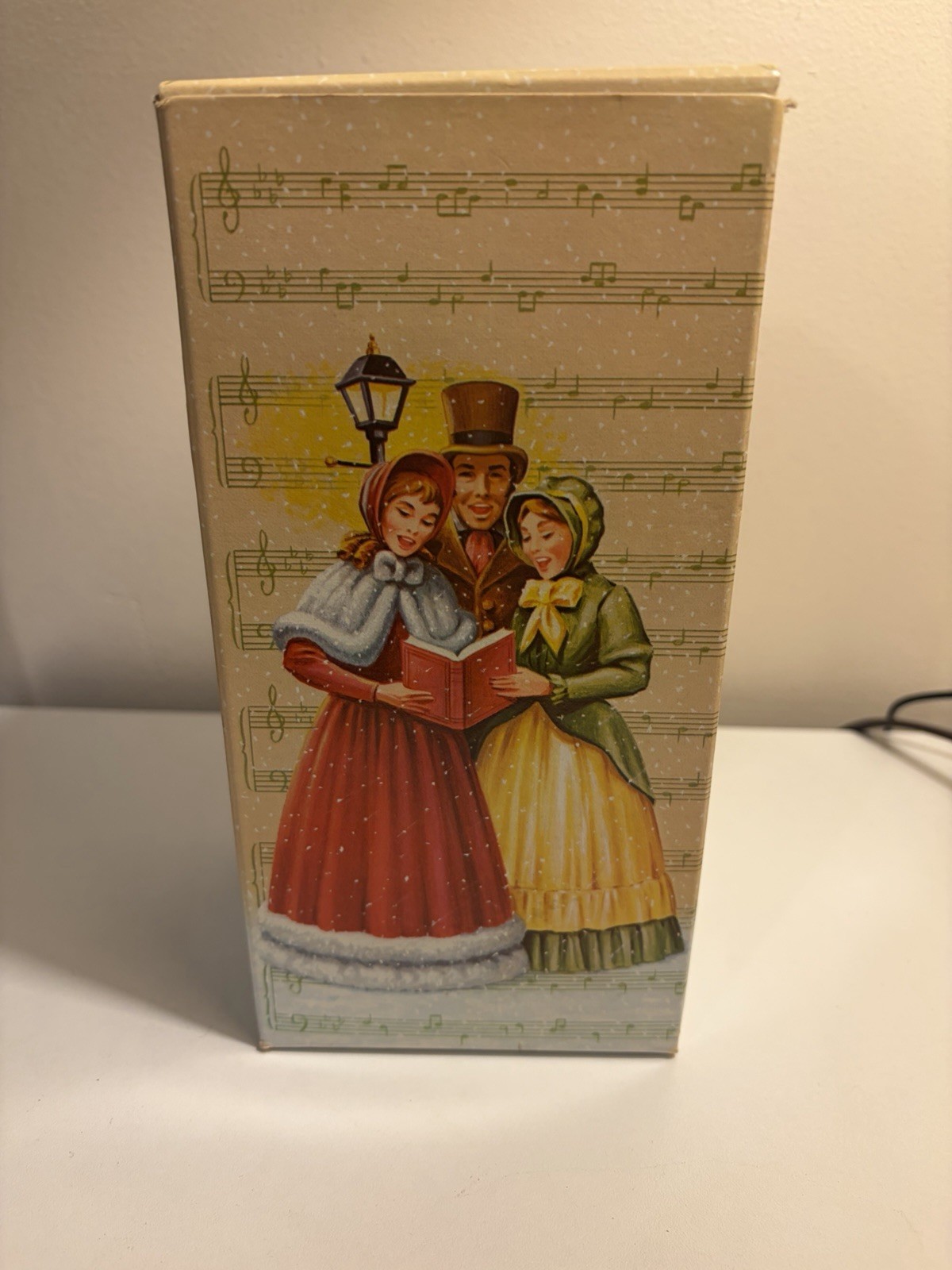 Vintage 1970s Avon Christmas Carolers Decorative Wax Pomander-Festive Garlands Vintage 1970s Avon Christmas Carolers Decorative Wax Pomander-Festive Garlands