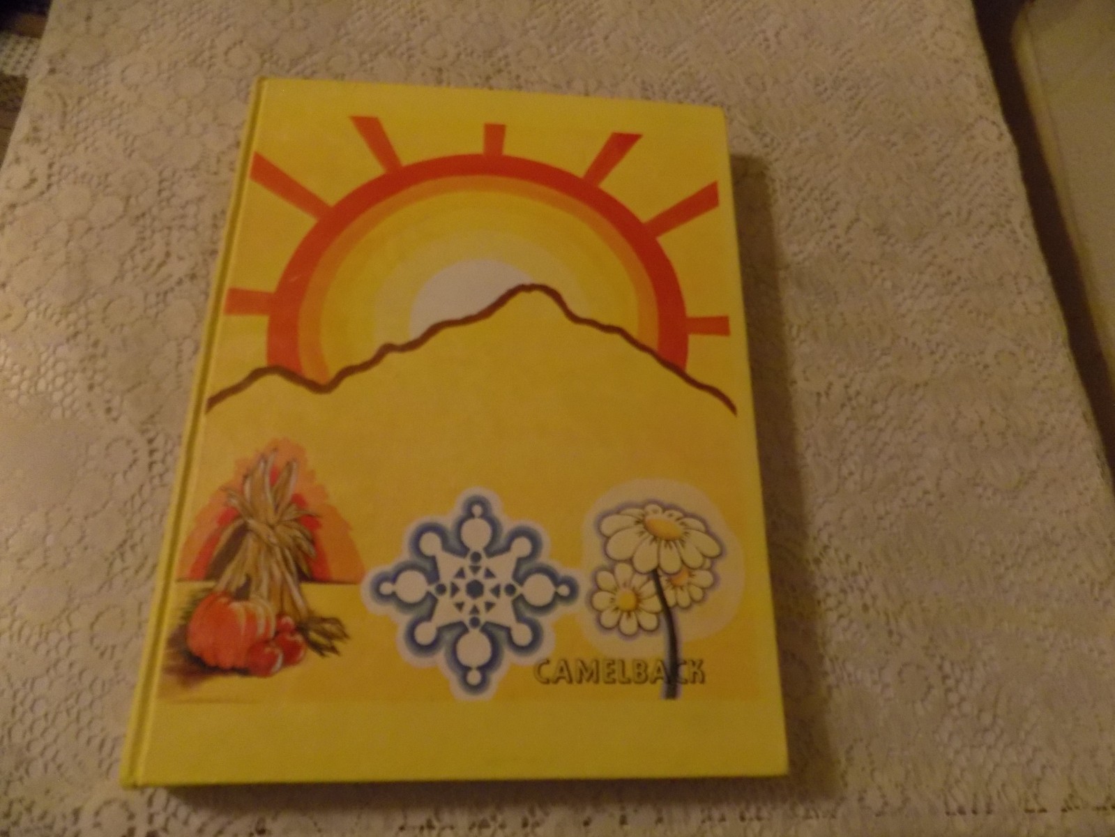 Scottsdale High School 1976-Yearbook-Camelback- Original With Signatures