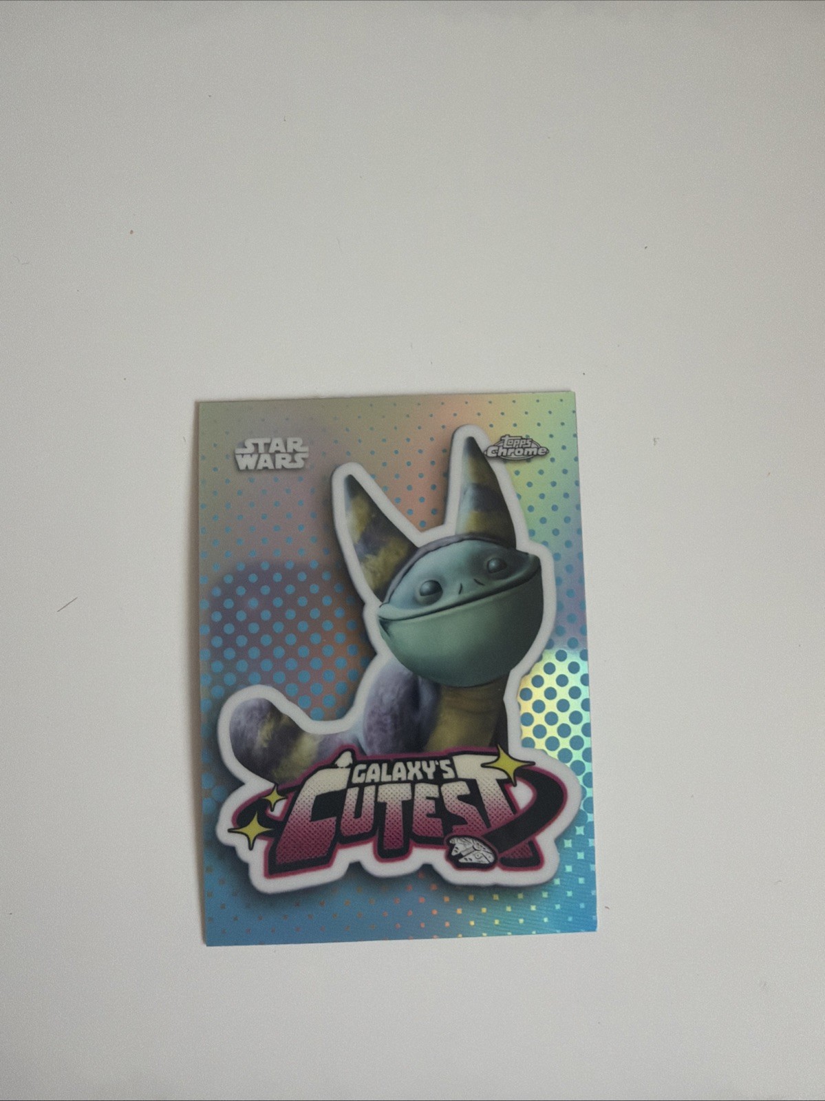 Topps 2024 Star Wars Trading Card #QT-14 Galaxy\'s Cutest Insert Tooka Cat