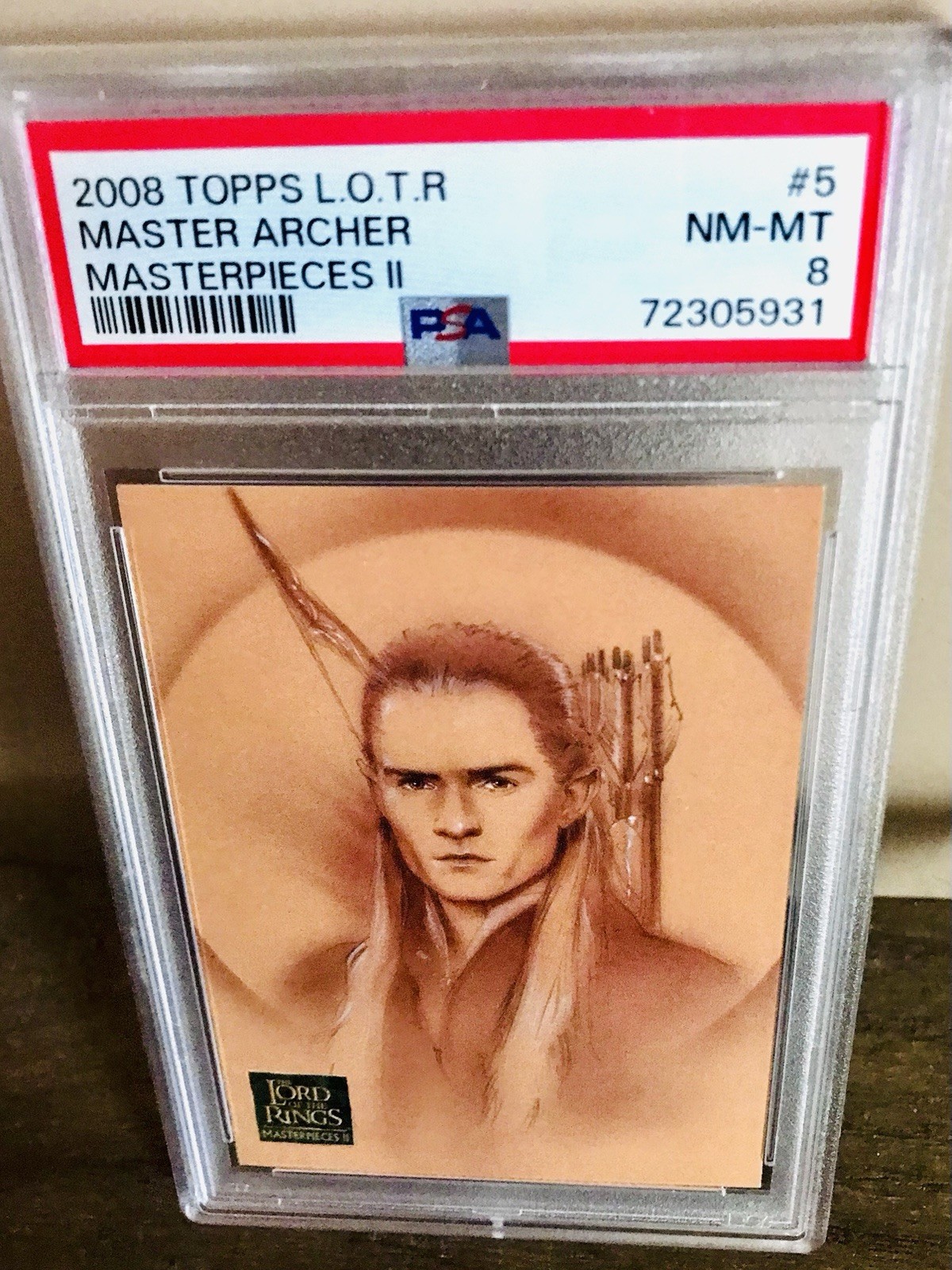 Master Archer - 2008 Topps Lord of the Rings Masterpieces II #5 Master Archer - 2008 Topps Lord of the Rings Masterpieces II #5