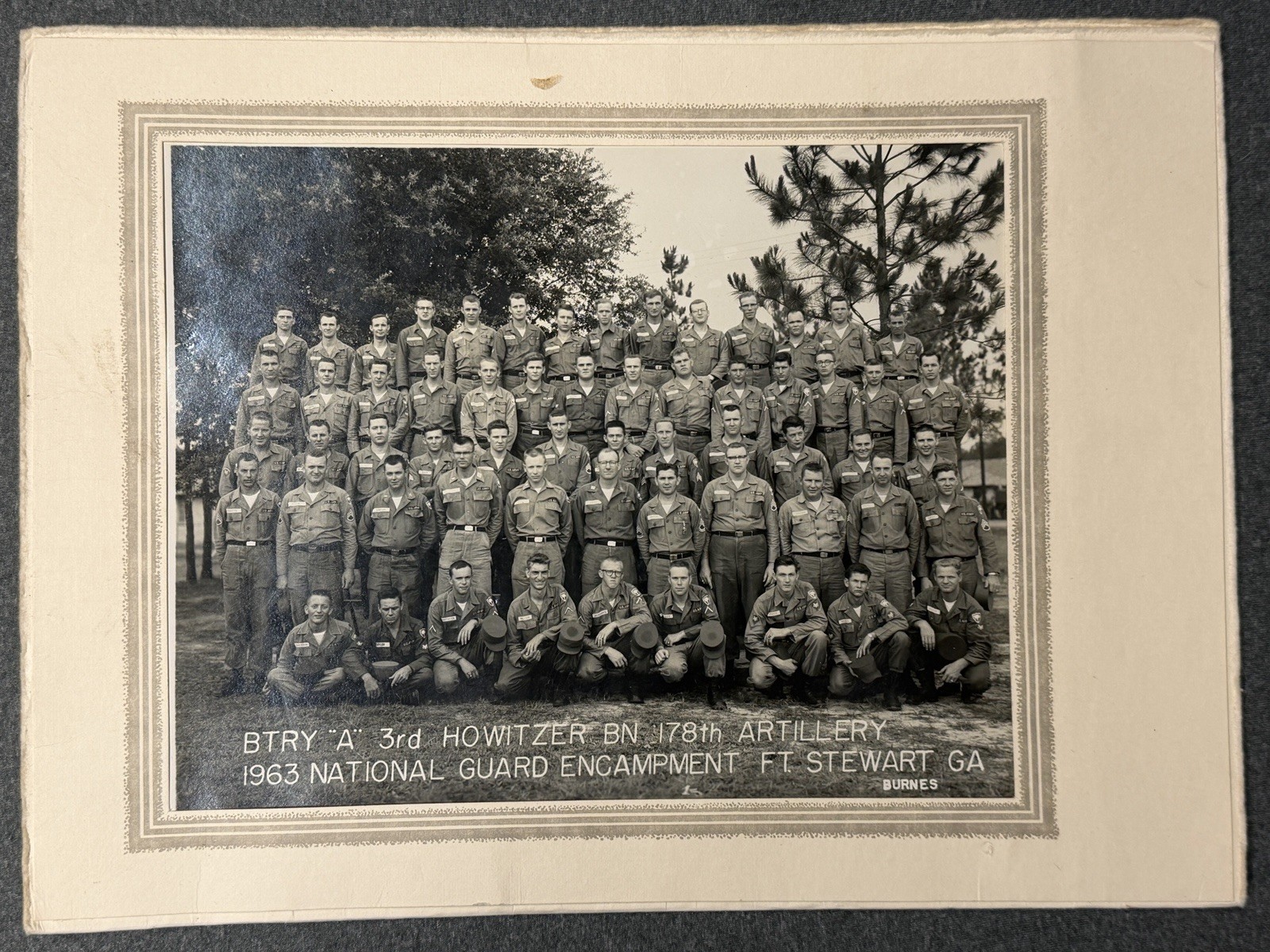 178th Artillery Battery A 3rd Howitzer Battalion Photo National guard Cold War 178th Artillery Battery A 3rd Howitzer Battalion Photo National guard Cold War