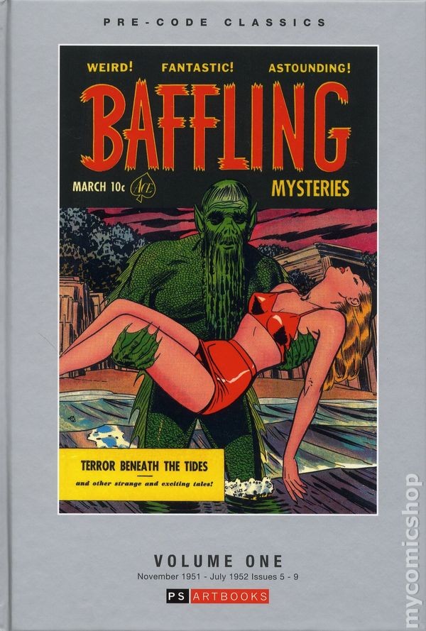 Pre-Code Classics: Baffling Mysteries HC #1-1ST FN 2018 Stock Image