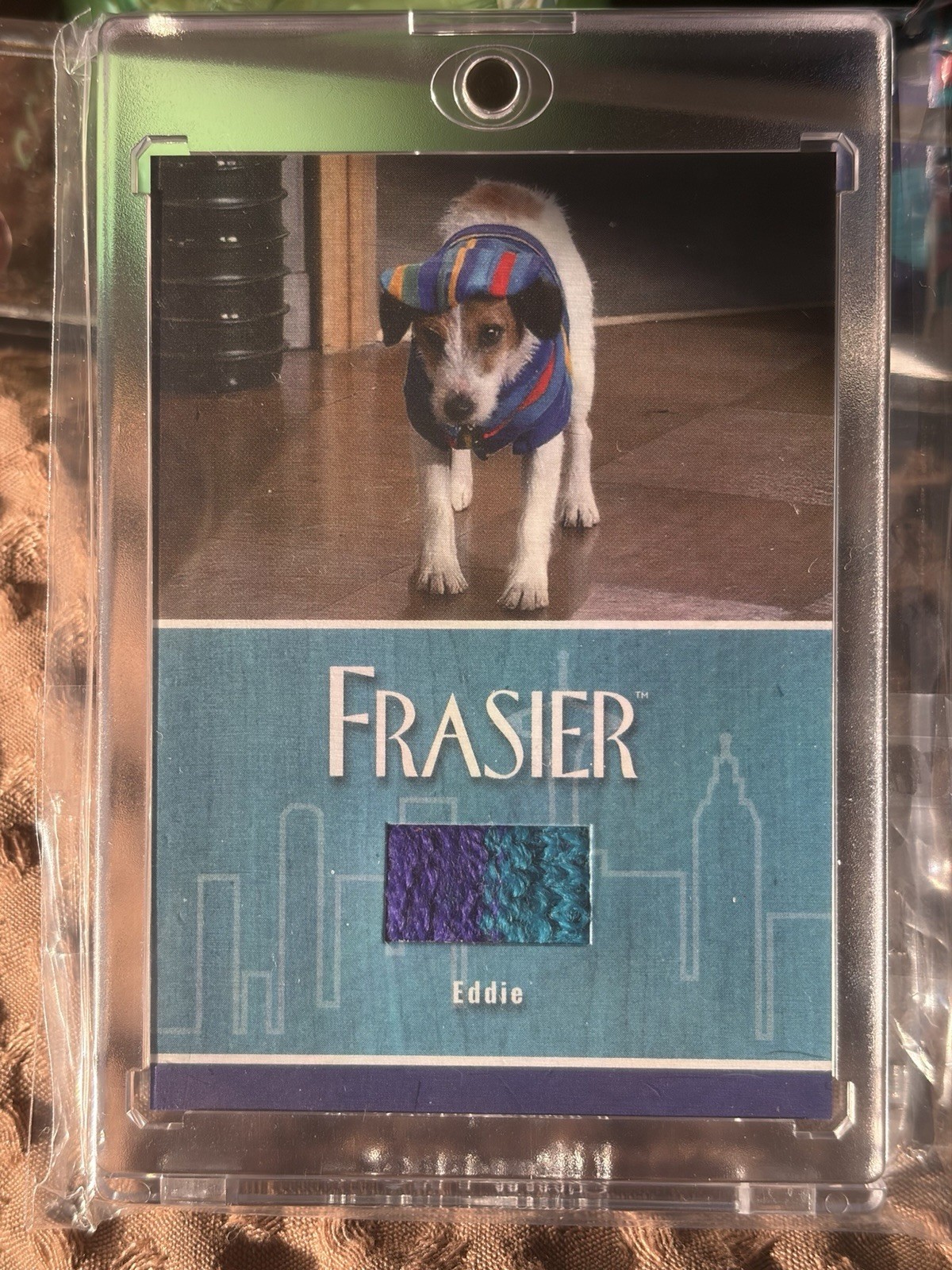 2026 Rittenhouse Frasier Eddie's Sweater Relic 2 color Card CR4 - Eddie the Dog 2026 Rittenhouse Frasier Eddie's Sweater Relic 2 color Card CR4 - Eddie the Dog