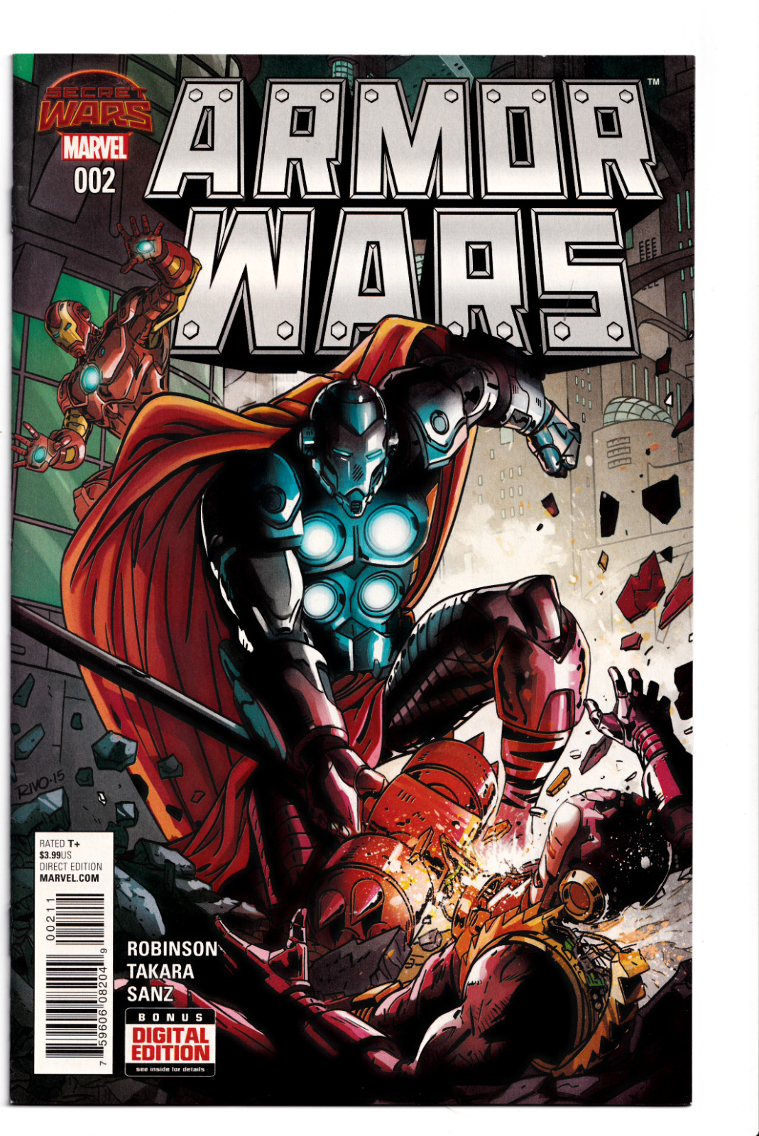 Armor Wars #2 Aug. 2015 Marvel Comics
