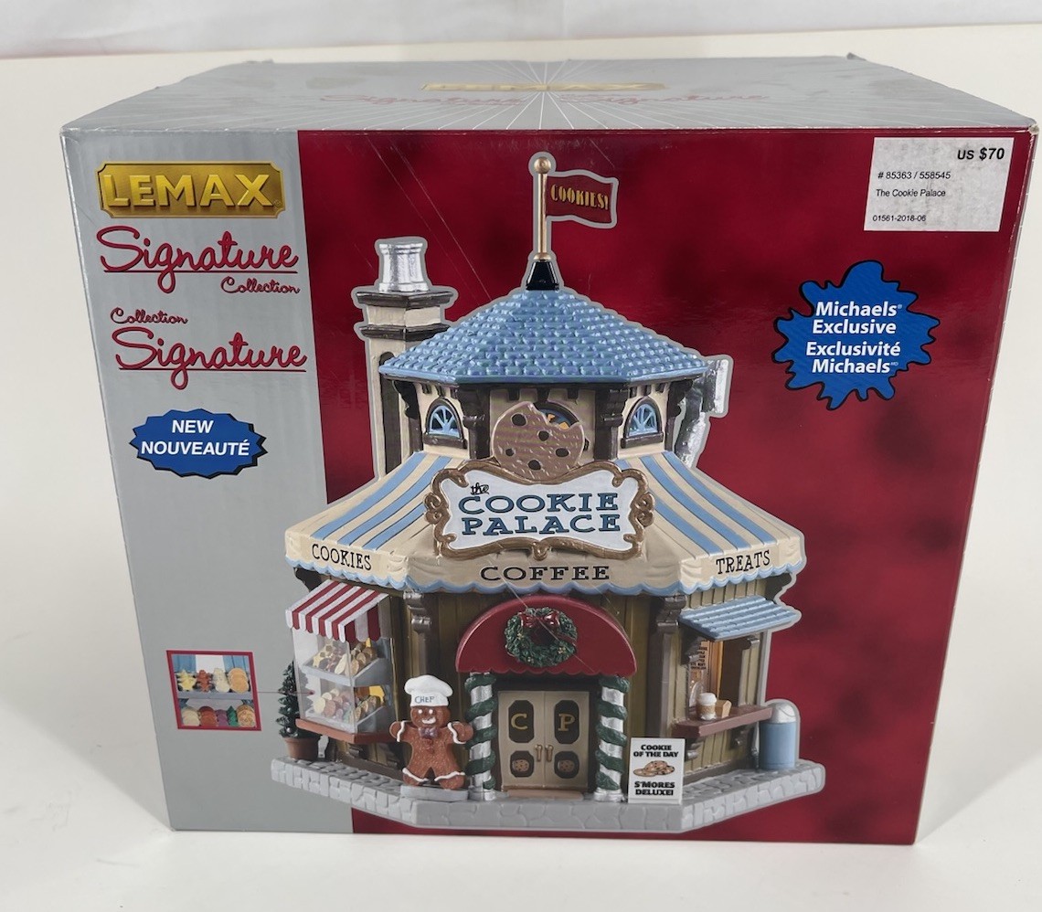 Lemax The Cookie Palace 85363 Signature Collection 2018 Michaels Exclusive Lemax The Cookie Palace 85363 Signature Collection 2018 Michaels Exclusive