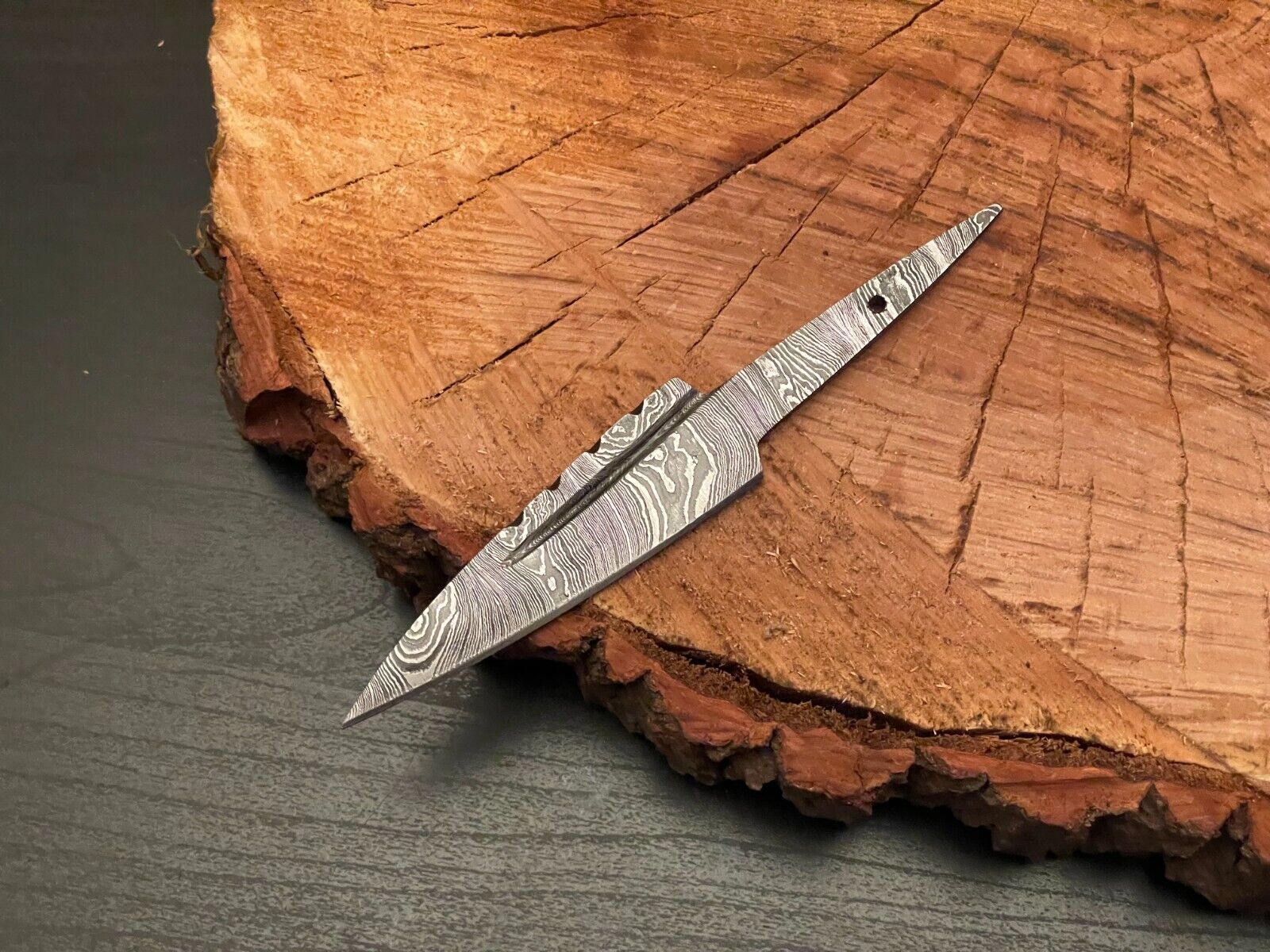 Jayger Handmade Damascus Steel Blank Blade-Sgian Dubh-Knife Making-b6