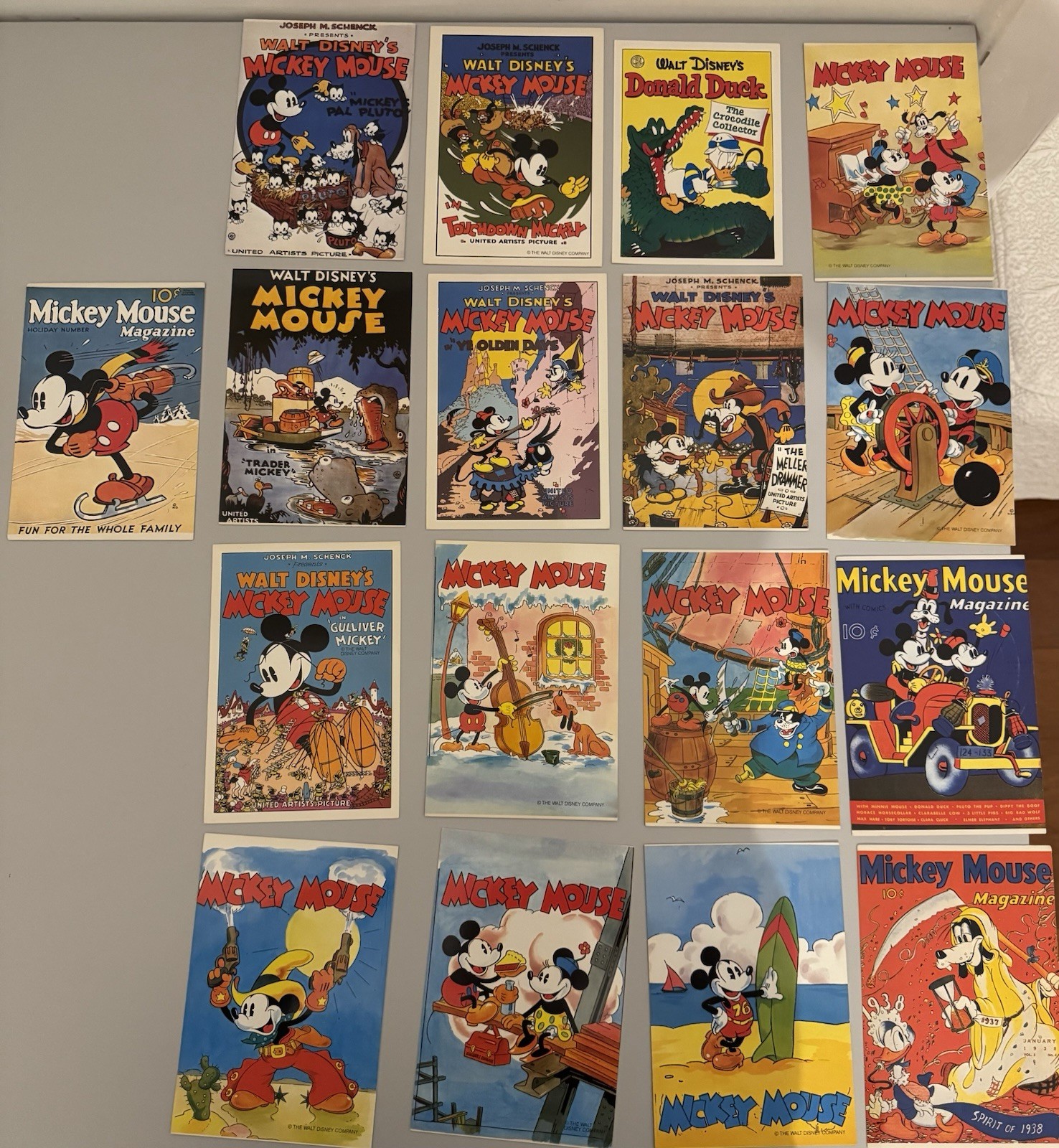 Walt Disney Postcards - Distributed by Classico San Francisco Inc Walt Disney Postcards - Distributed by Classico San Francisco Inc