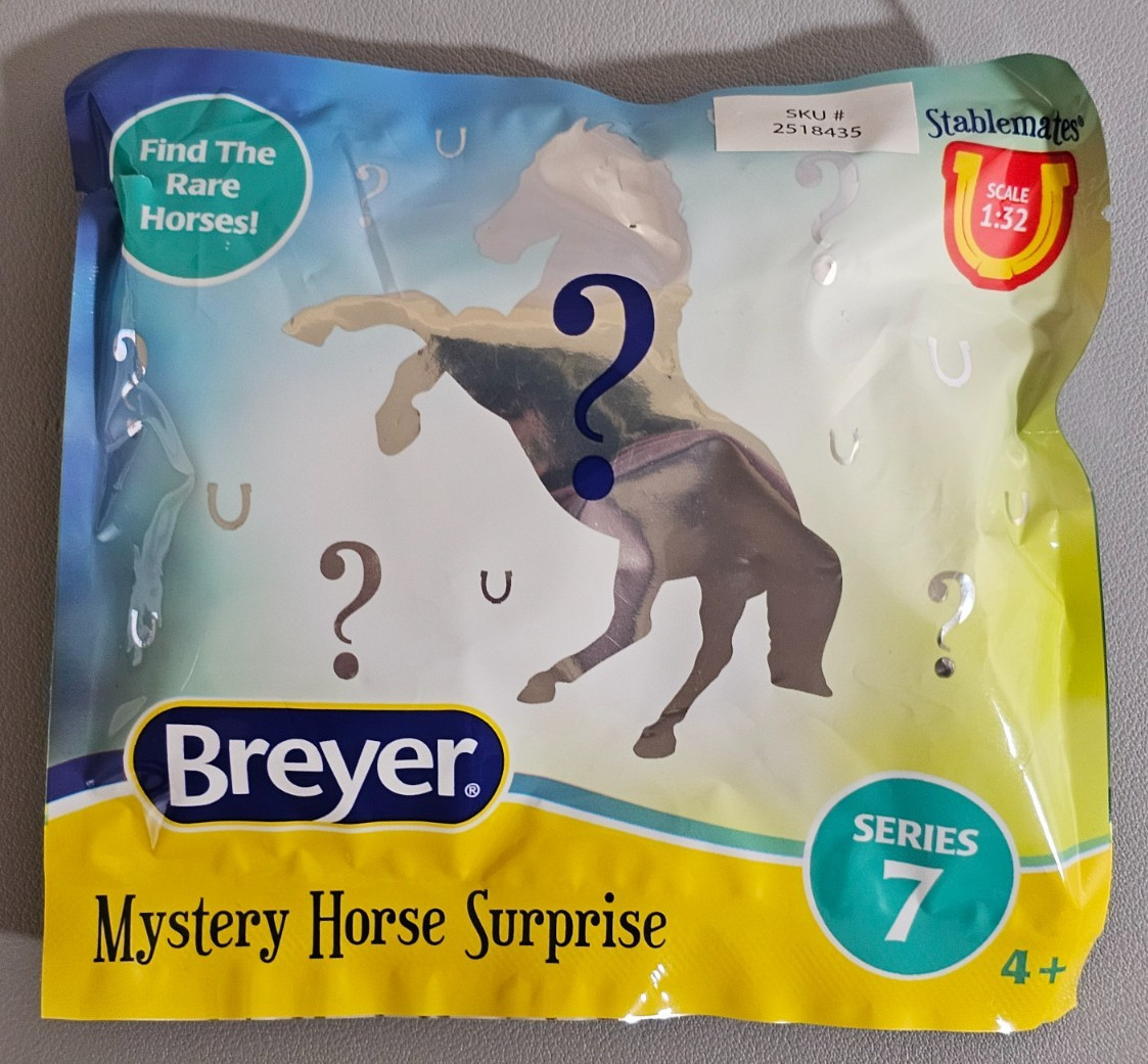 Breyer Mystery Horse Surprise Series 7 Find the Rare Horses 1/32 SMALL RIP
